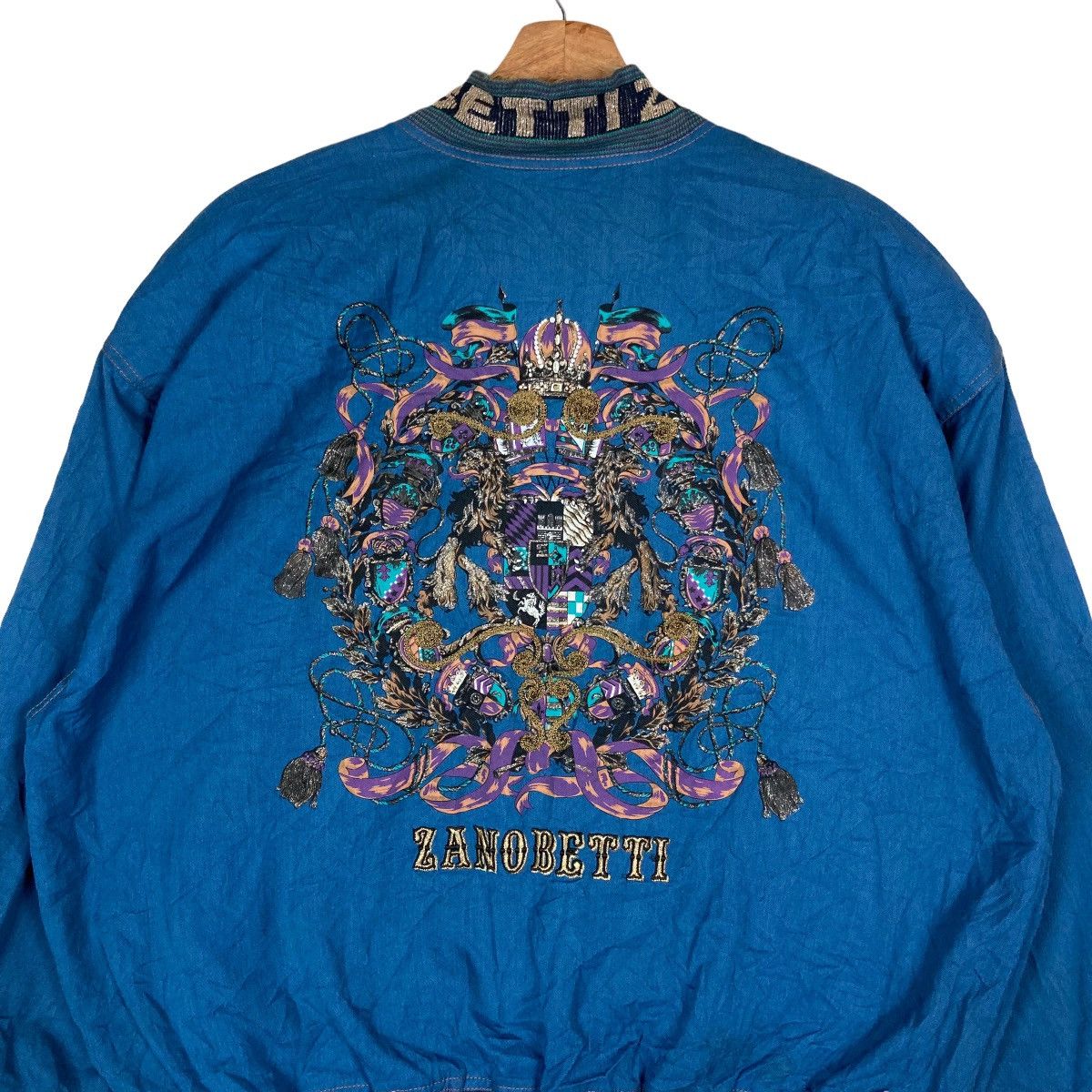 Vintage Vintage Zanobetti Firenze-Italy Fancy Button Jacket Size XL / US 12-14 / IT 48-50 - 9 Thumbnail