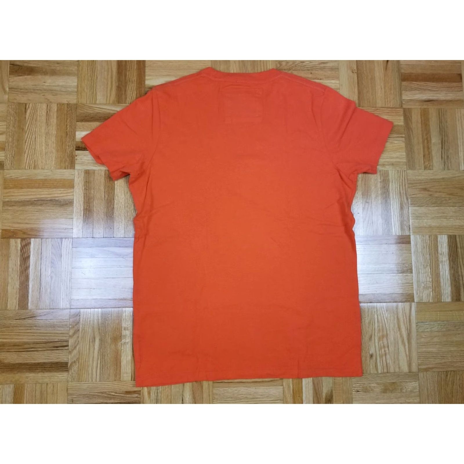 Abercrombie & Fitch Abercrombie & Fitch T-Shirt size L orange Y2K Muscle Short Sleeve Men Size US L / EU 52-54 / 3 - 3 Thumbnail