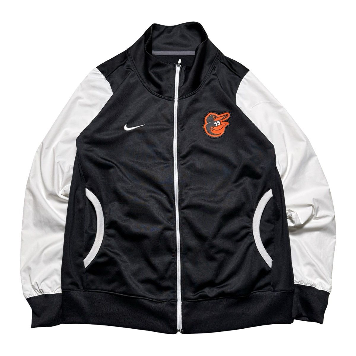 Nike Nike Women's Baltimore Orioles Track Full Zip Jacket L Size L / US 10 / IT 46 - 1 Thumbnail