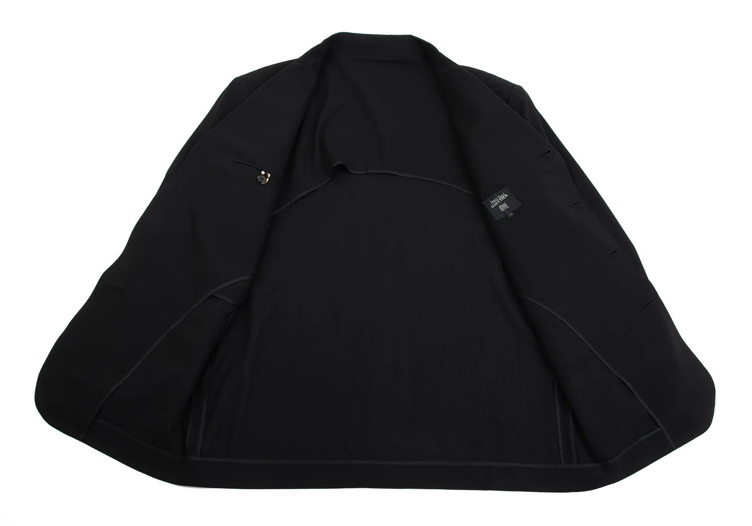 Jean Paul Gaultier Wool Flap Pocket 4-Button Jacket in Black Size 48 Size US M / EU 48-50 / 2 - 14 Thumbnail