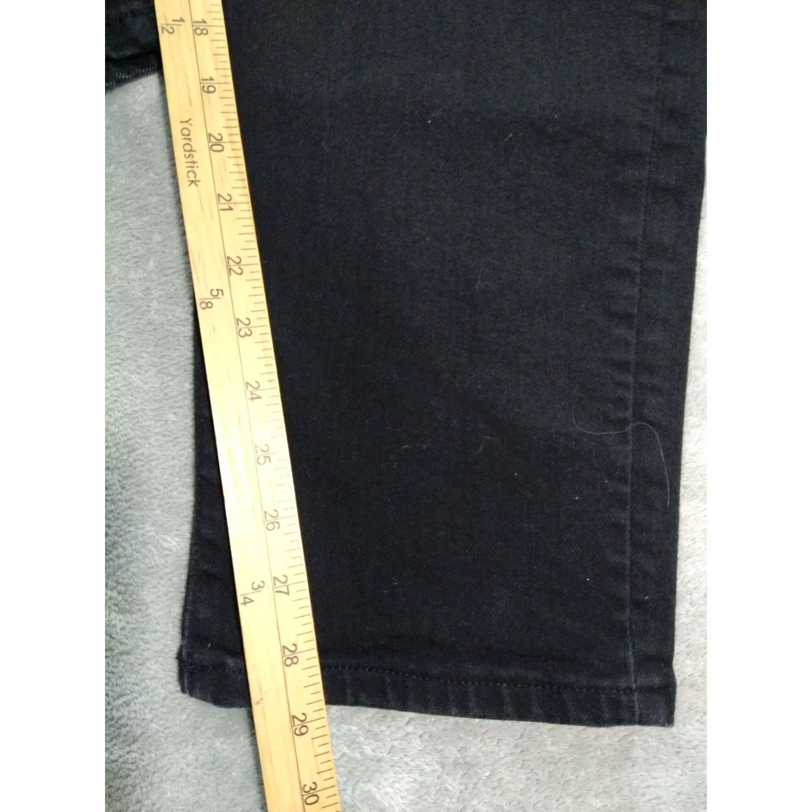 Lucky Brand Lucky Brand Jeans Mens 38x30 Black Denim Athletic Straight 5-Pocket Stretch Vintage No Shirt Men Jeans Size US 38 / EU 54 - 5 Thumbnail