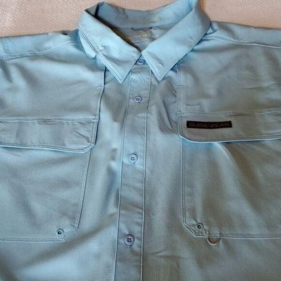 Cabelas Cabela's Guidewear Fishermen Vented Lt. Blue Casual Button D Size US XXL / EU 58 / 5 - 7 Thumbnail
