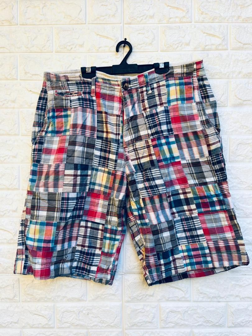 Japanese Brand × Vintage Vintage Back Number Patchwork Hip Hop Streetwear Style Size US 34 / EU 50 - 1 Thumbnail