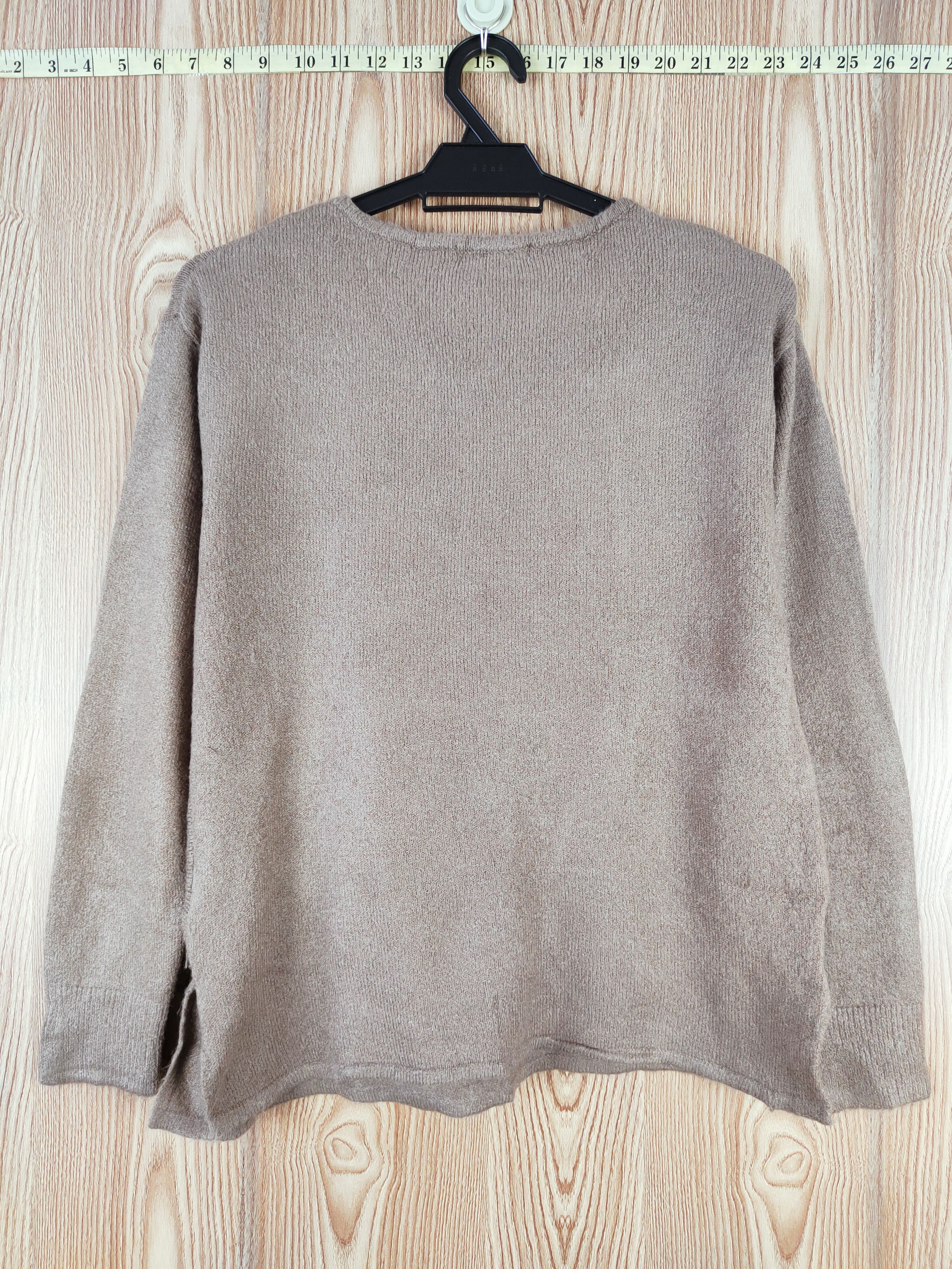 Homespun Knitwear × Japanese Brand × Vintage Natural Beauty Basic Brown Knitwear Sweatshirts #W363 Size M / US 6-8 / IT 42-44 - 8 Thumbnail