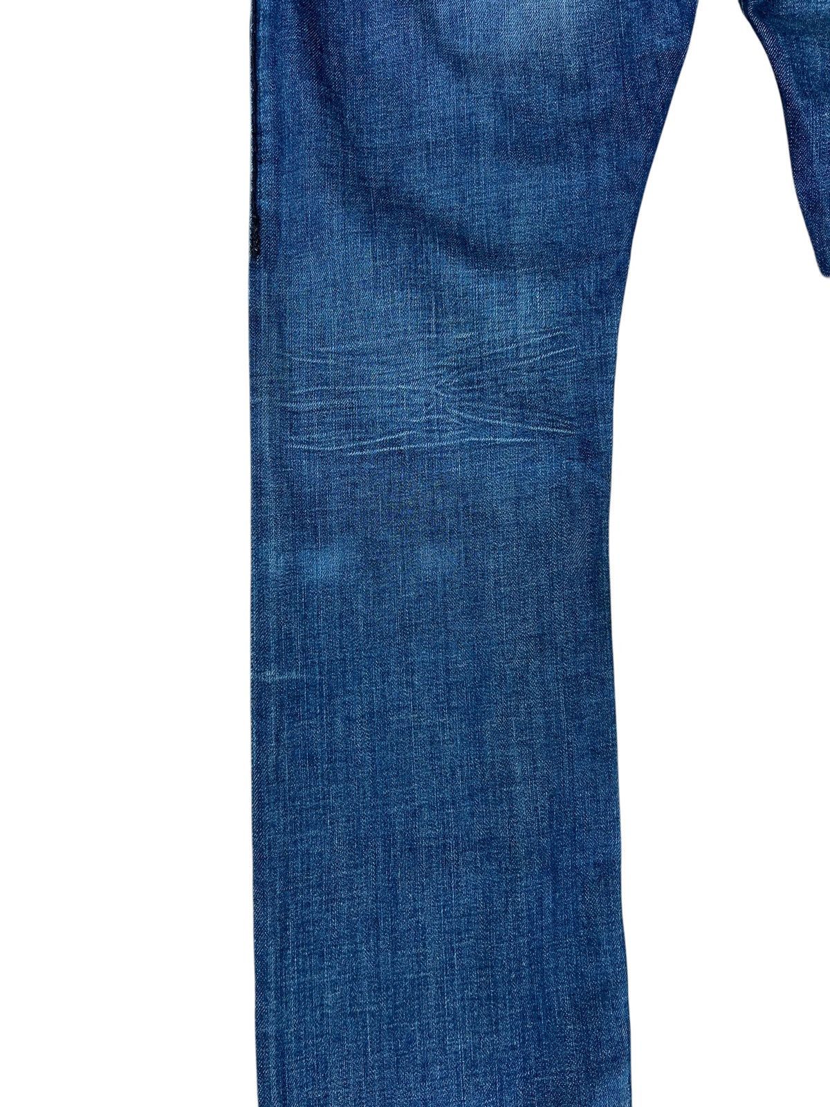 Robins Jeans Y2K Robin’s Jean Born To Be Wild Dirty Denim Jeans Size US 31 - 14 Thumbnail