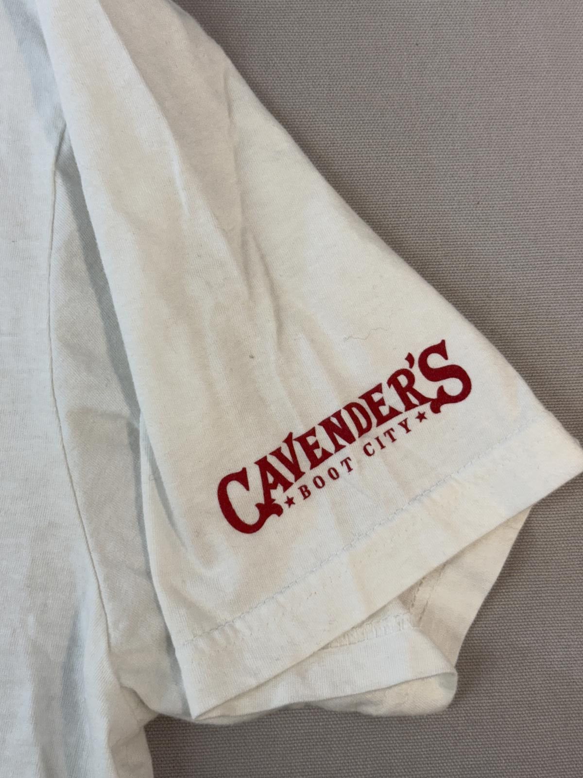 Gildan Cavenders Boot City T-shirt Worker Tee Stores 100 Strong L Size US L / EU 52-54 / 3 - 4 Thumbnail