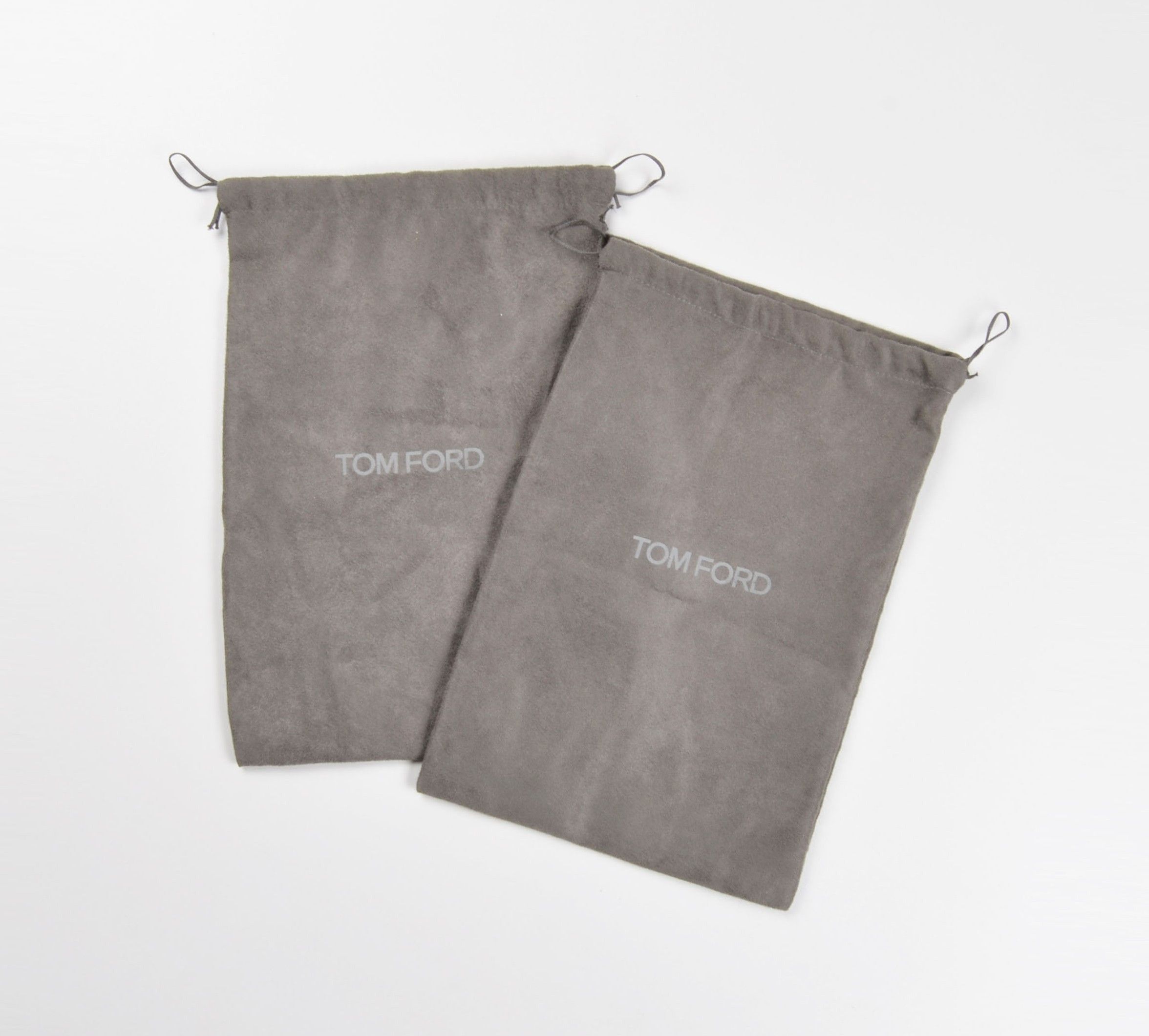 Tom Ford 2 Tom Ford Gray Faux Suede Purse Boots Dust Bags Size ONE SIZE - 1 Thumbnail