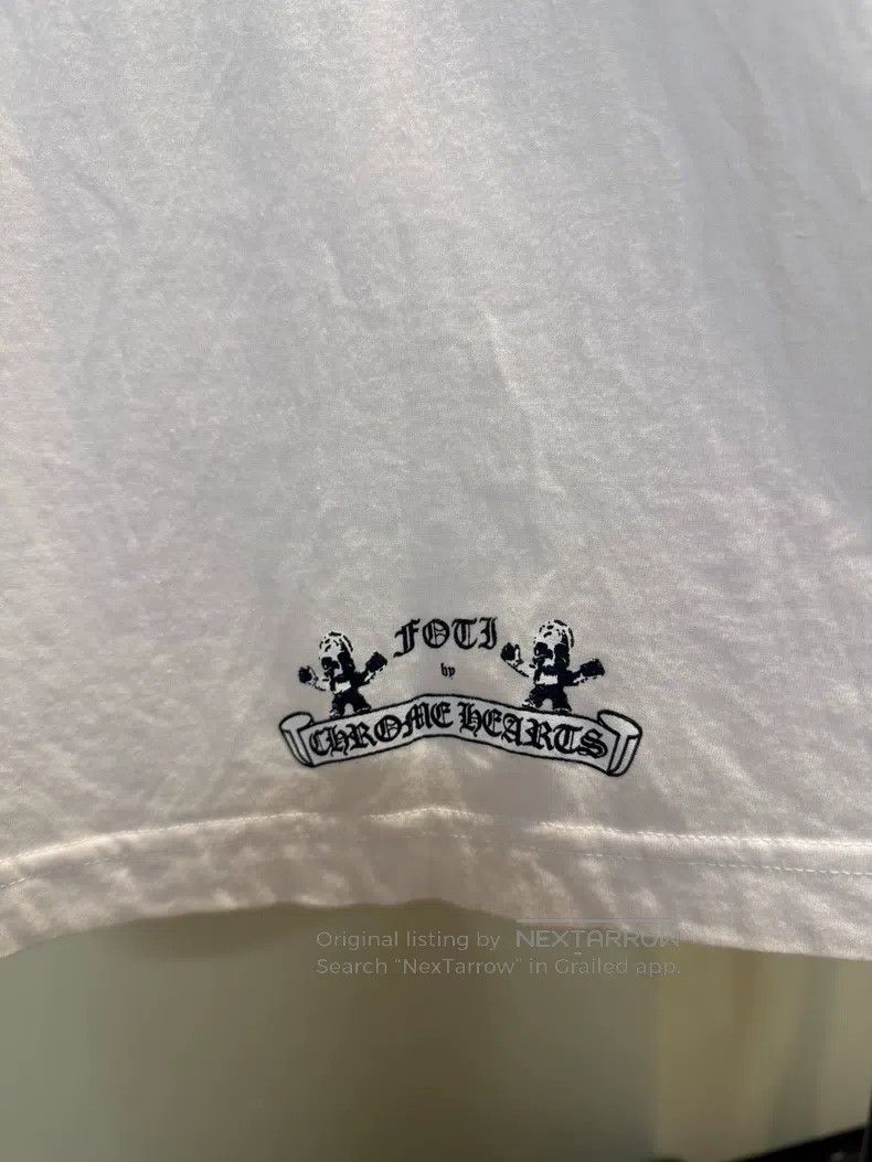 Chrome Hearts Chrome Hearts Size XXL White Foti jiugongge short sleeve Size US XXL / EU 58 / 5 - 5 Thumbnail