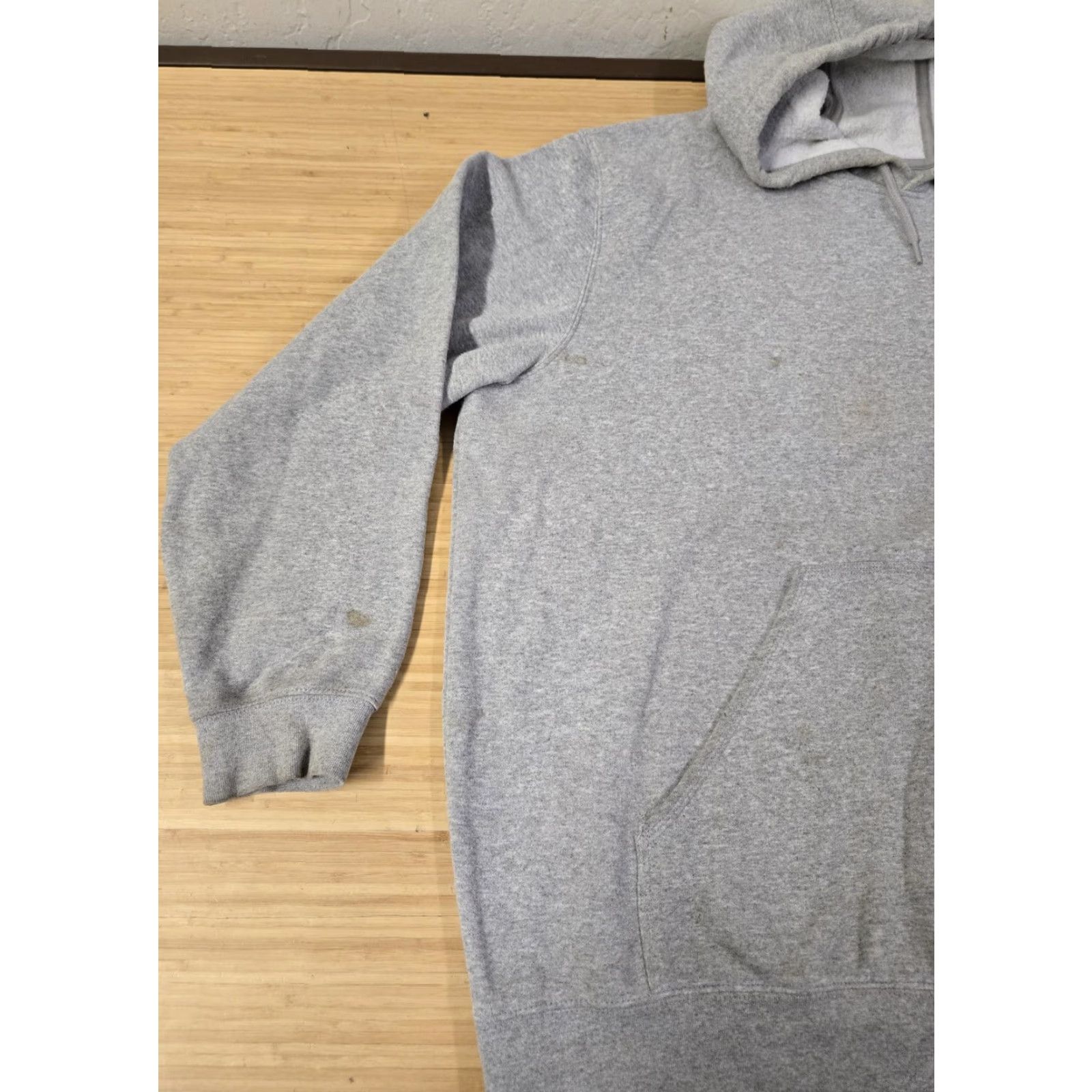 Carhartt VINTAGE Carhartt Hoodie Mens 2XL Gray Original Fit Logo Sleeve Graphic Pullover Fleece Size US XXL / EU 58 / 5 - 4 Thumbnail