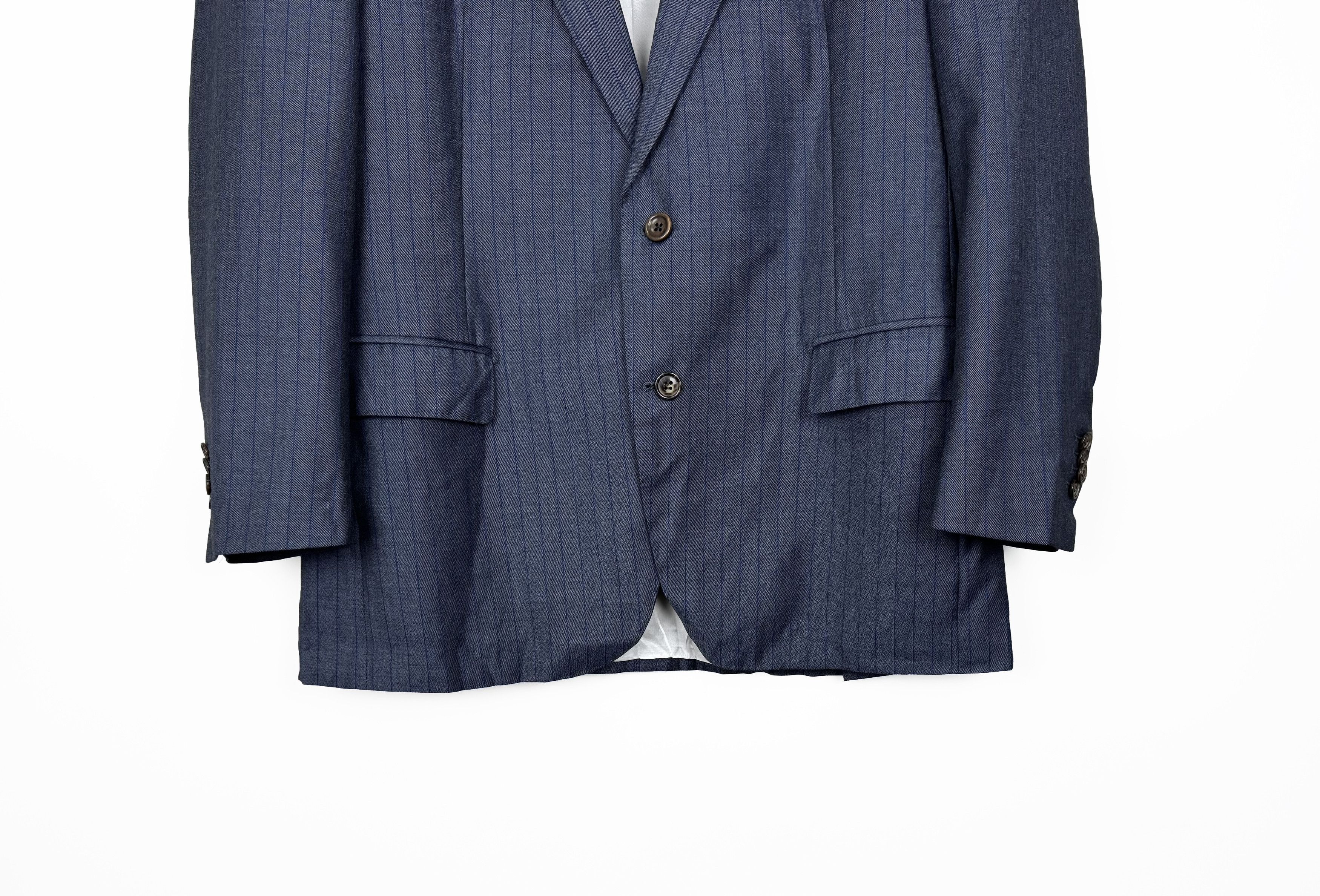 Suitsupply SUITSUPPLY Pure Wool Blazer Striped Size UK 40S Size 40S - 3 Thumbnail