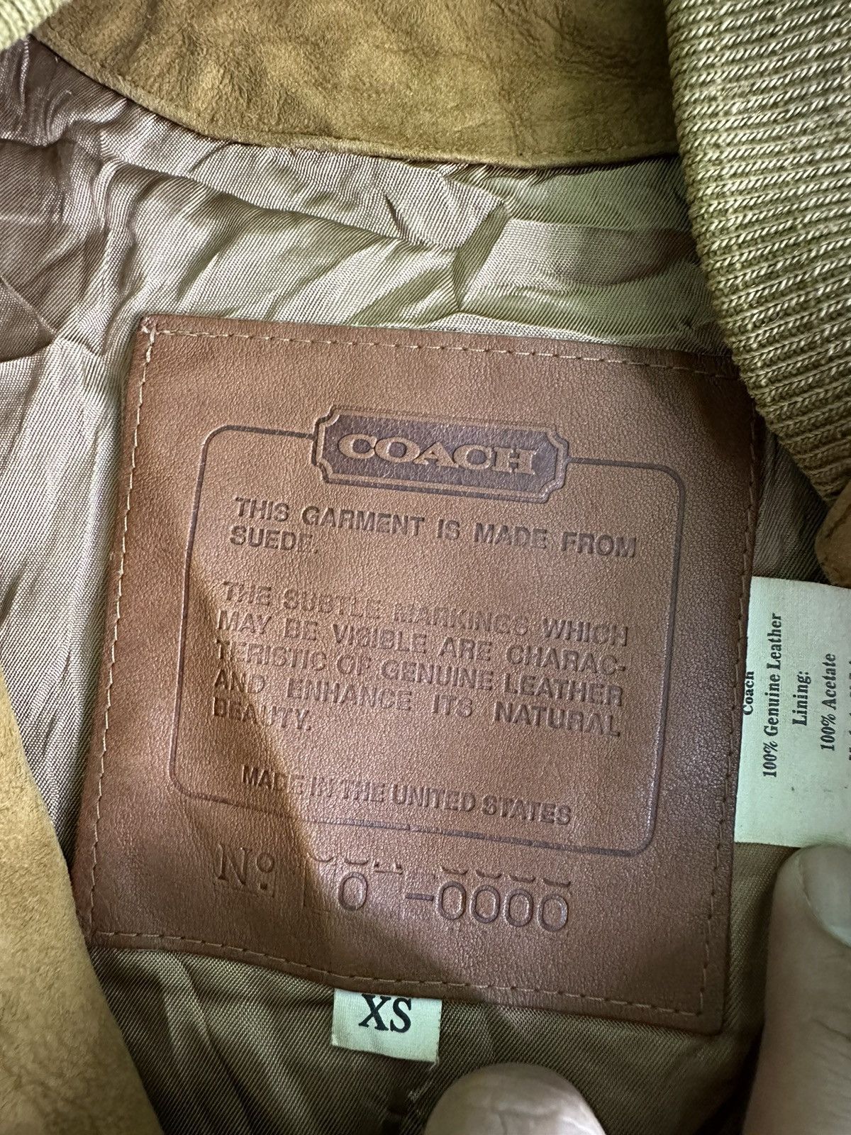 Coach Vintage Coach USA Leather Jacket Size US XS / EU 42 / 0 - 14 Thumbnail
