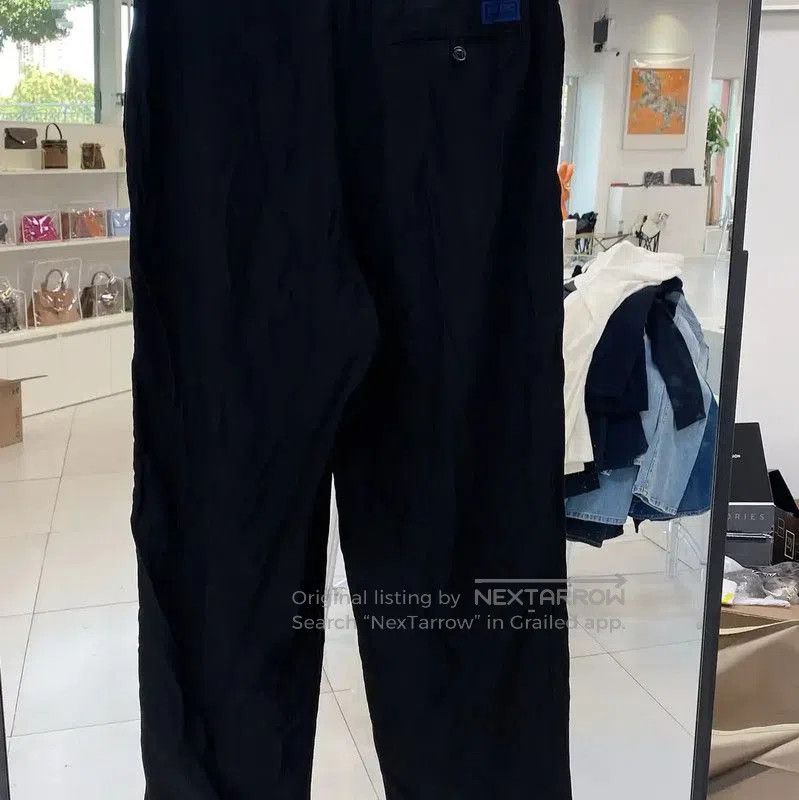 Kenzo KENZO Black Cotton Blend Women's Pants . Size 28" / US 6 / IT 42 - 2 Thumbnail