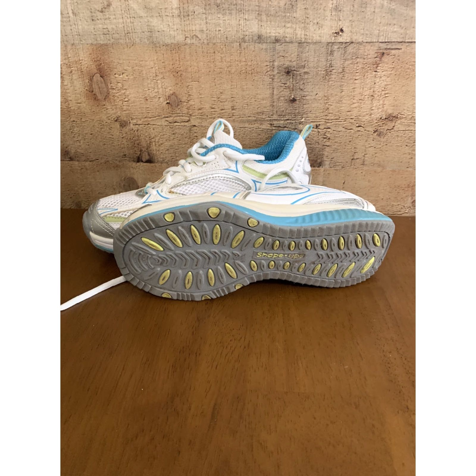 SKECHERS Skechers Shape Ups Toning Sneaker 12320 Walking Shoes Women’s 7 Blue/White Size US 4 / IT 34 - 2 Thumbnail