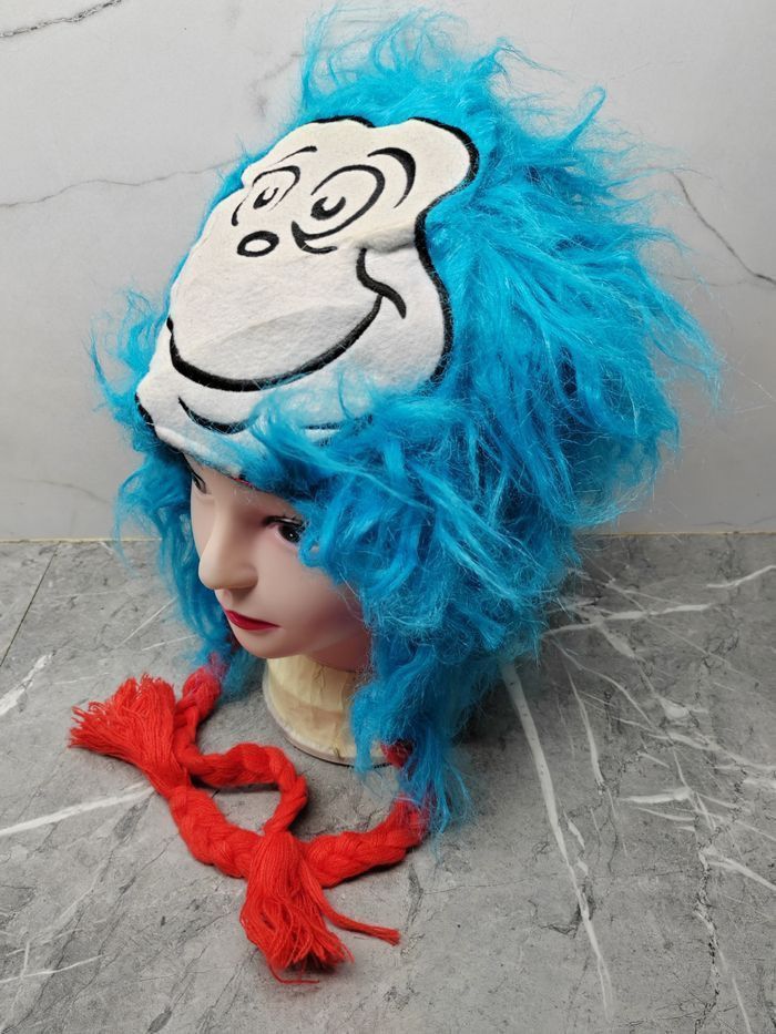 Anime Vintage Dr Seuss Beanie Snowcap Hat Size ONE SIZE - 3 Thumbnail