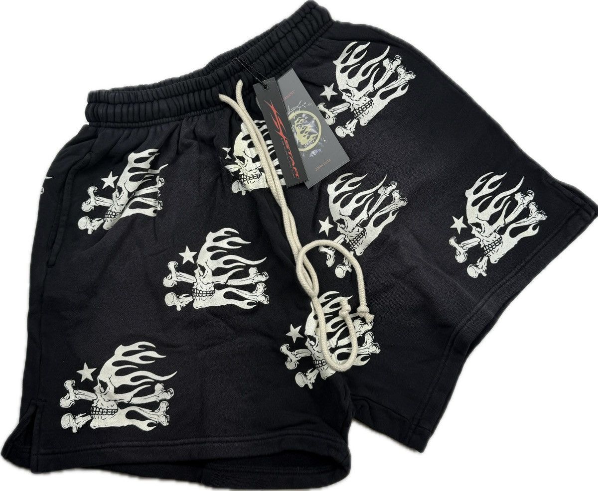HELLSTAR Hellstar skull shorts | Grailed