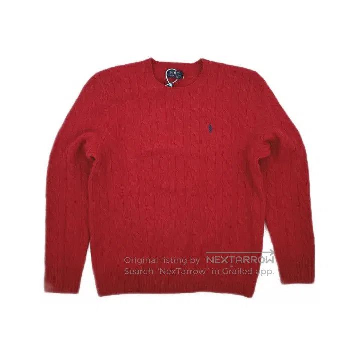 Polo Ralph Lauren Polo Ralph Lauren Men's Red Pony Embroidered Sweater. Size US L / EU 52-54 / 3 - 2 Thumbnail