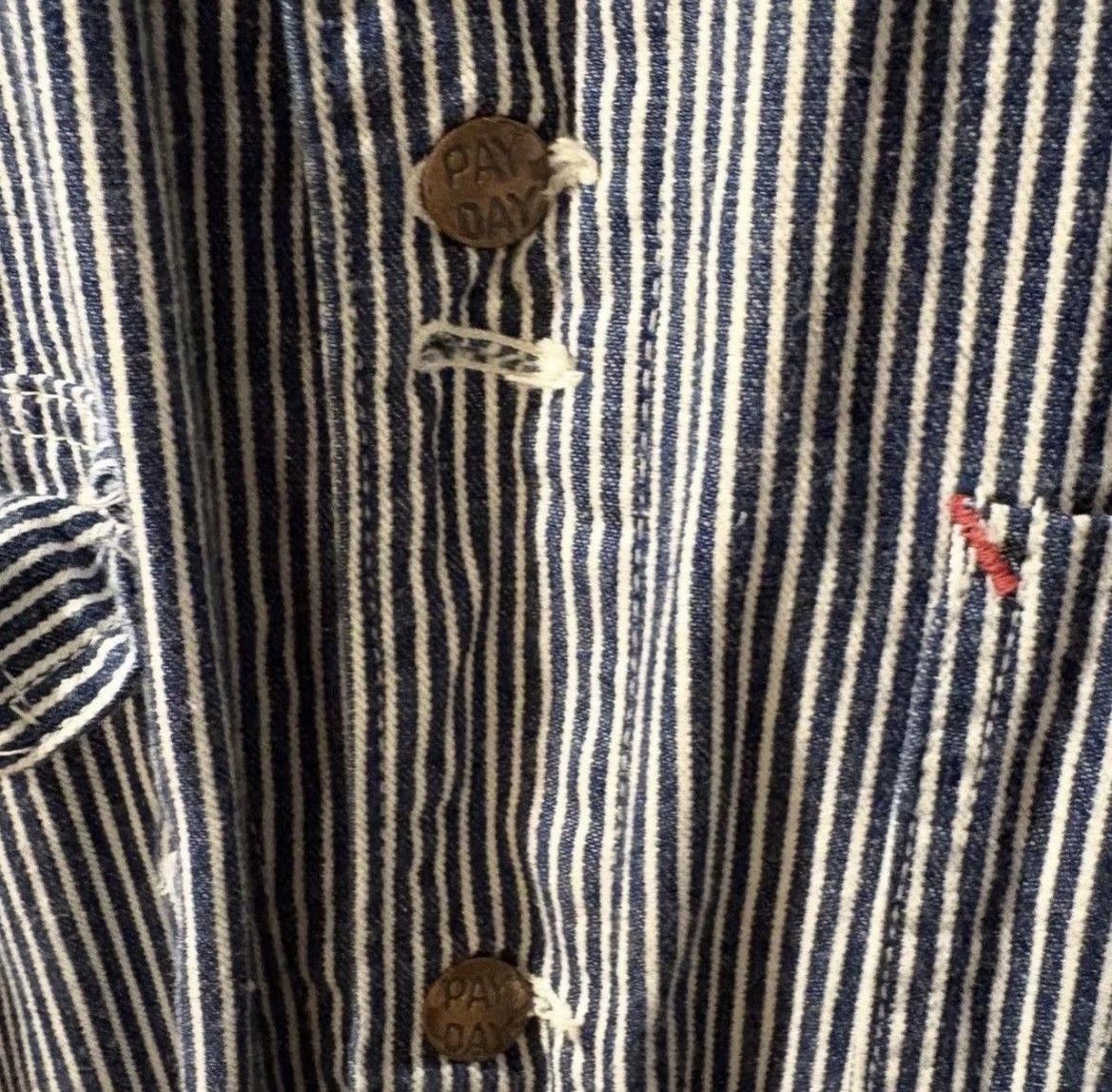 Big Mac Vintage 50’s Big Mac Hickory Stripe Chore Jacket Size US XL / EU 56 / 4 - 4 Thumbnail