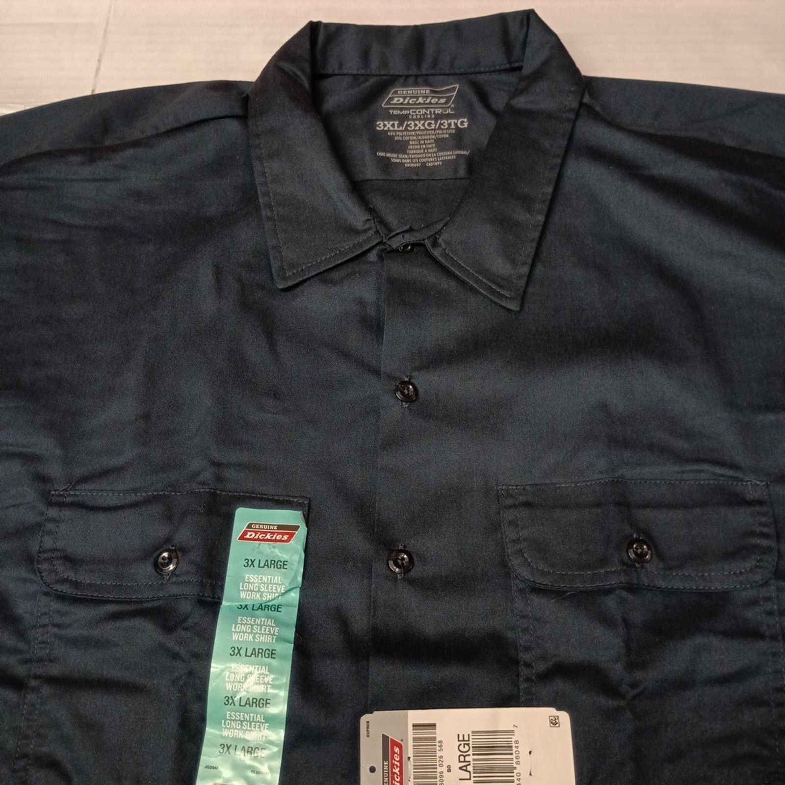 Dickies Dickies Essential Work Shirt Mens Size 3XL Blue Temp Control Size US XXL / EU 58 / 5 - 3 Thumbnail