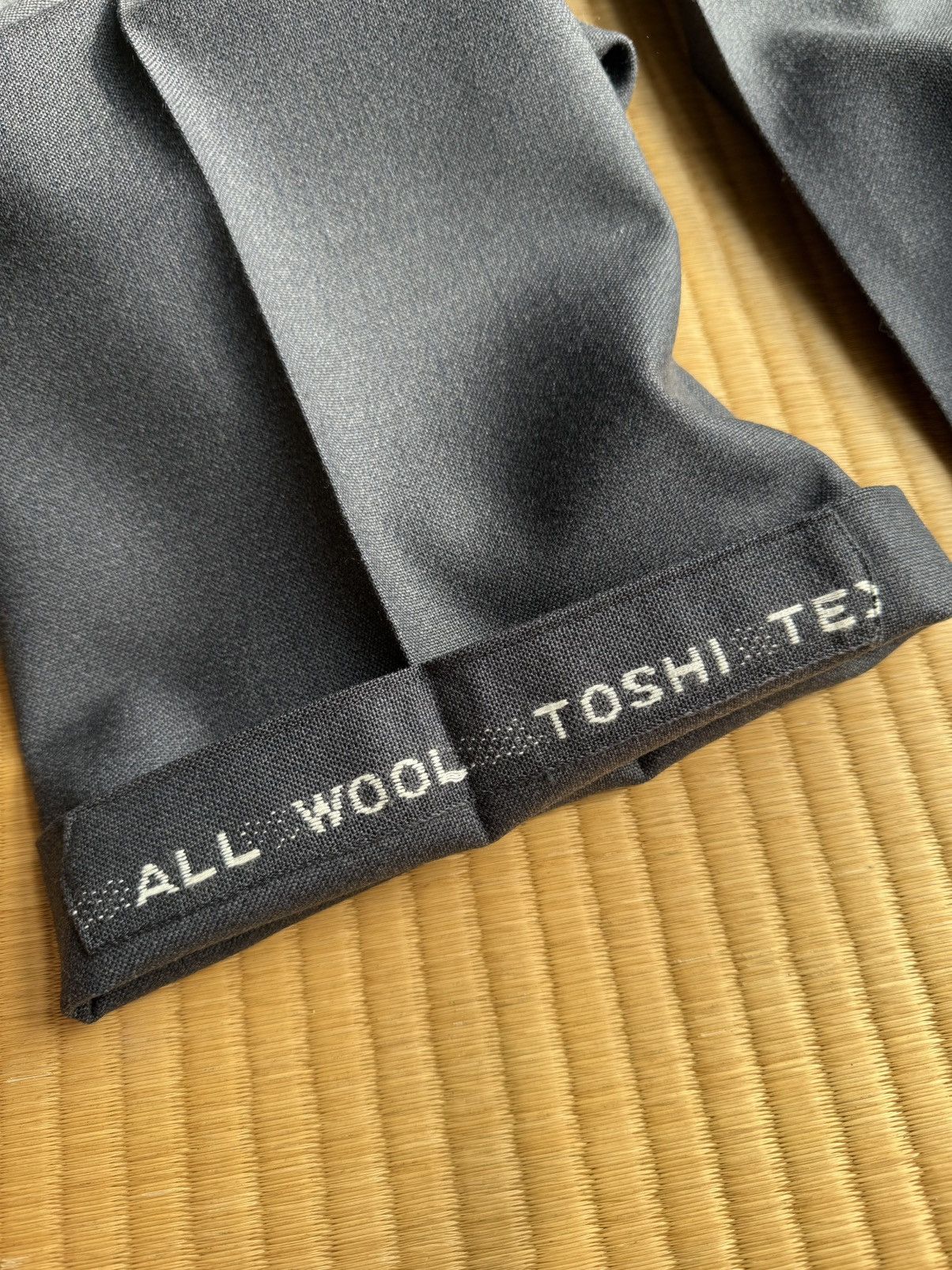 Other Vintage Deep Navy Wool Set-Up by Ikeda Tailor Shop Size 38R - 13 Thumbnail