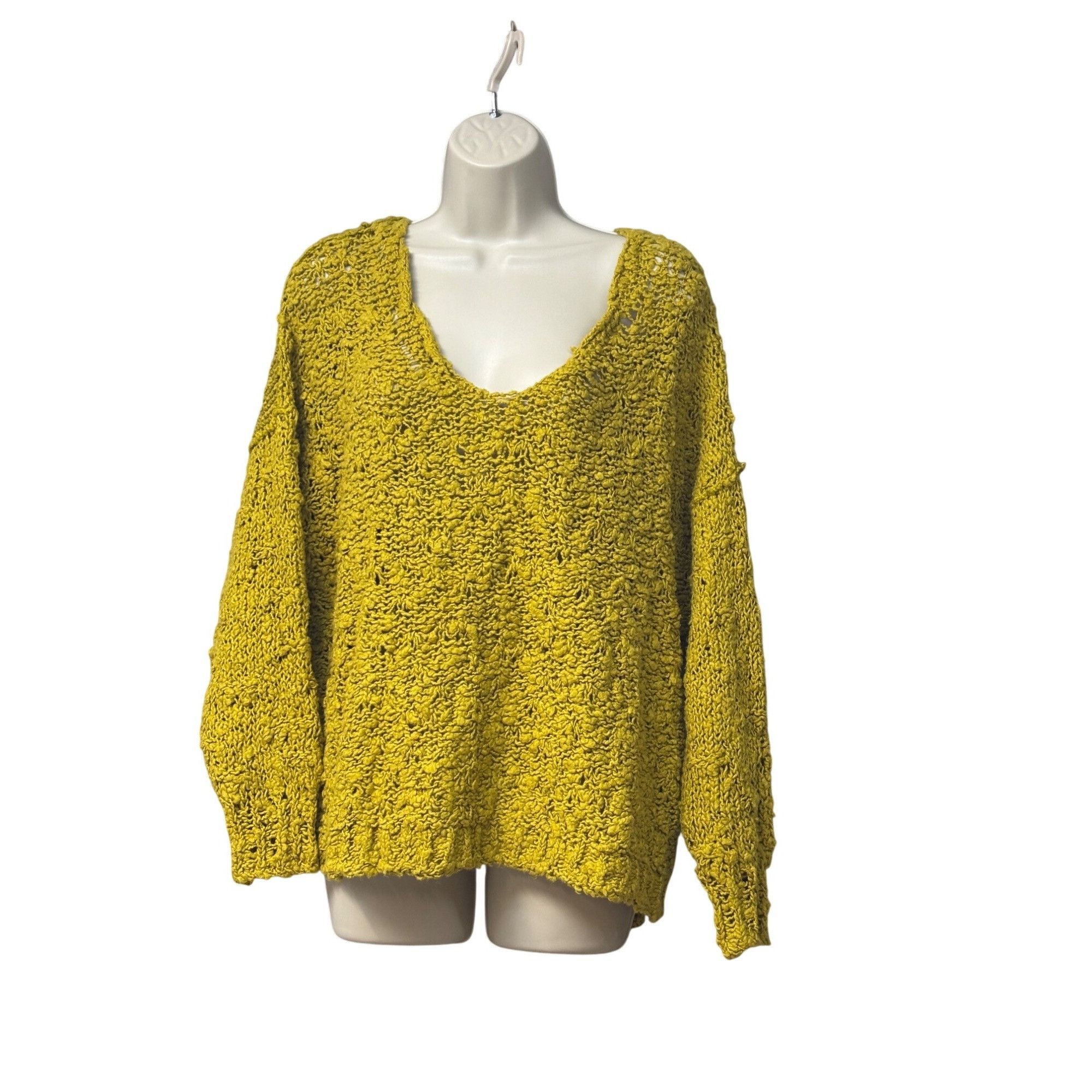 Free People Free People Sunday Shore Pullover Sweater, Gold Show, Size S Size S / US 4 / IT 40 - 4 Thumbnail