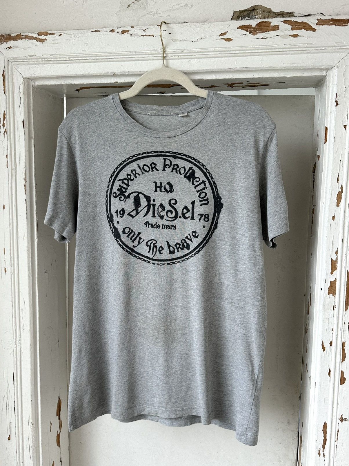 Diesel Vintage Diesel Gray T-shirt Size US M / EU 48-50 / 2 - 1 Thumbnail