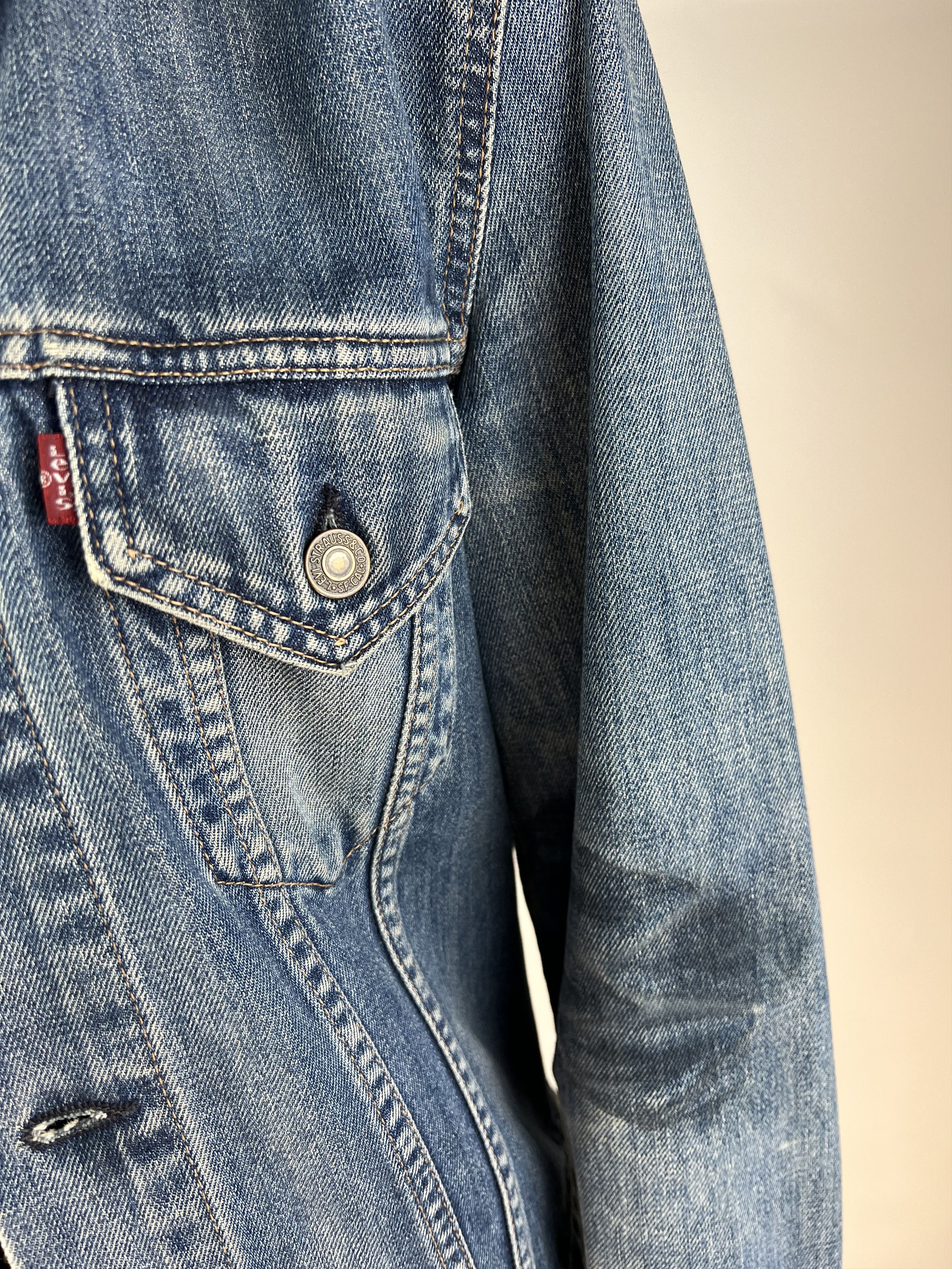 Levi's Levis Women's Blue Denim Jacket Size S Size S / US 4 / IT 40 - 5 Thumbnail