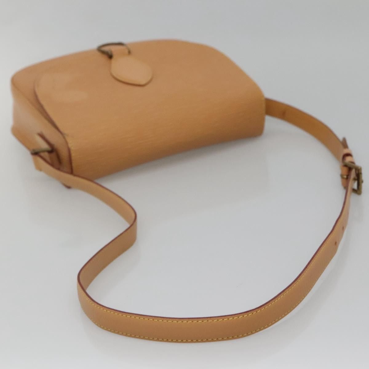 Louis Vuitton LOUIS VUITTON Epi Saint Cloud GM Shoulder Bag Beige M52196 Size ONE SIZE - 7 Thumbnail