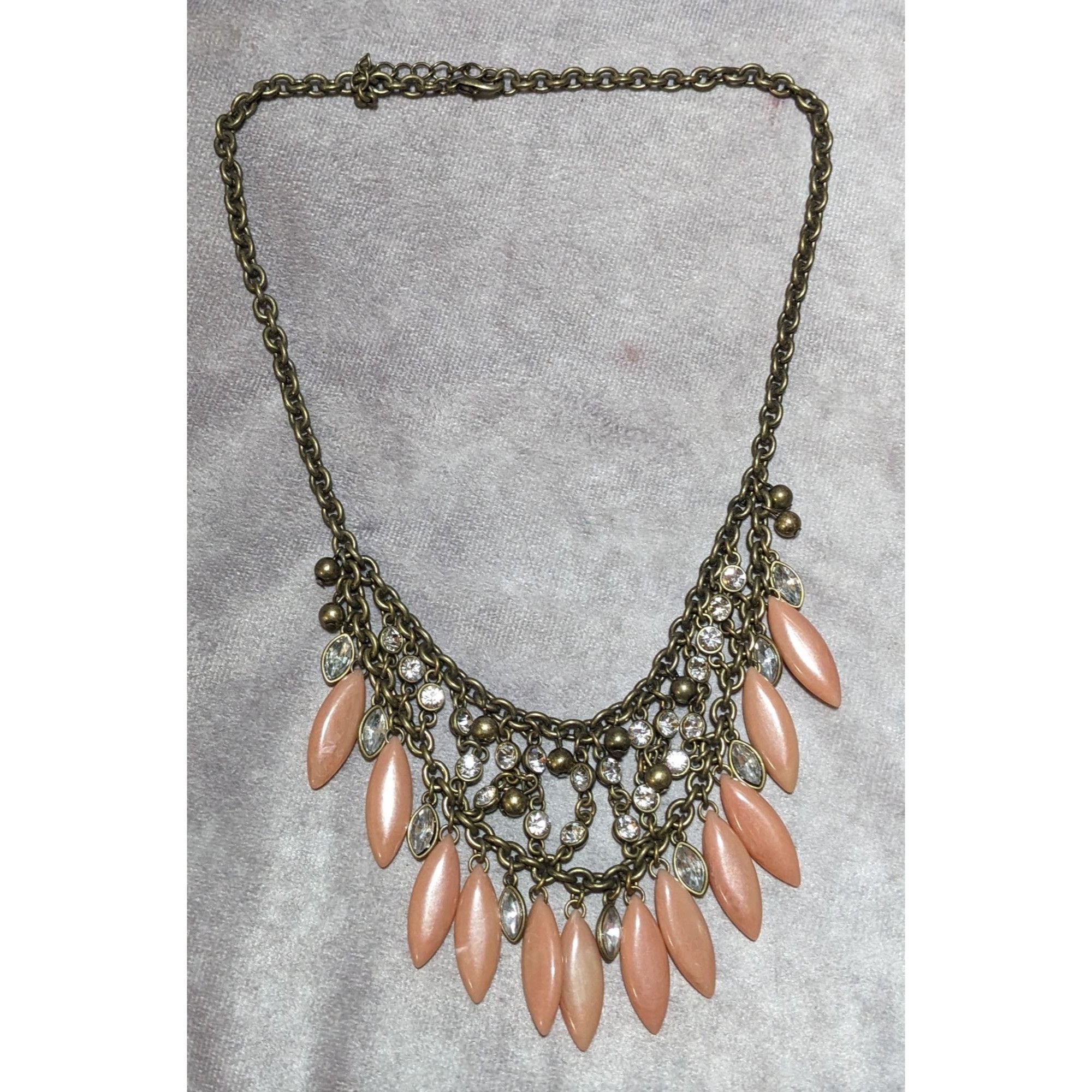 Other Bohemian Glam Pink Beaded Fringe Necklace Size ONE SIZE - 8 Thumbnail