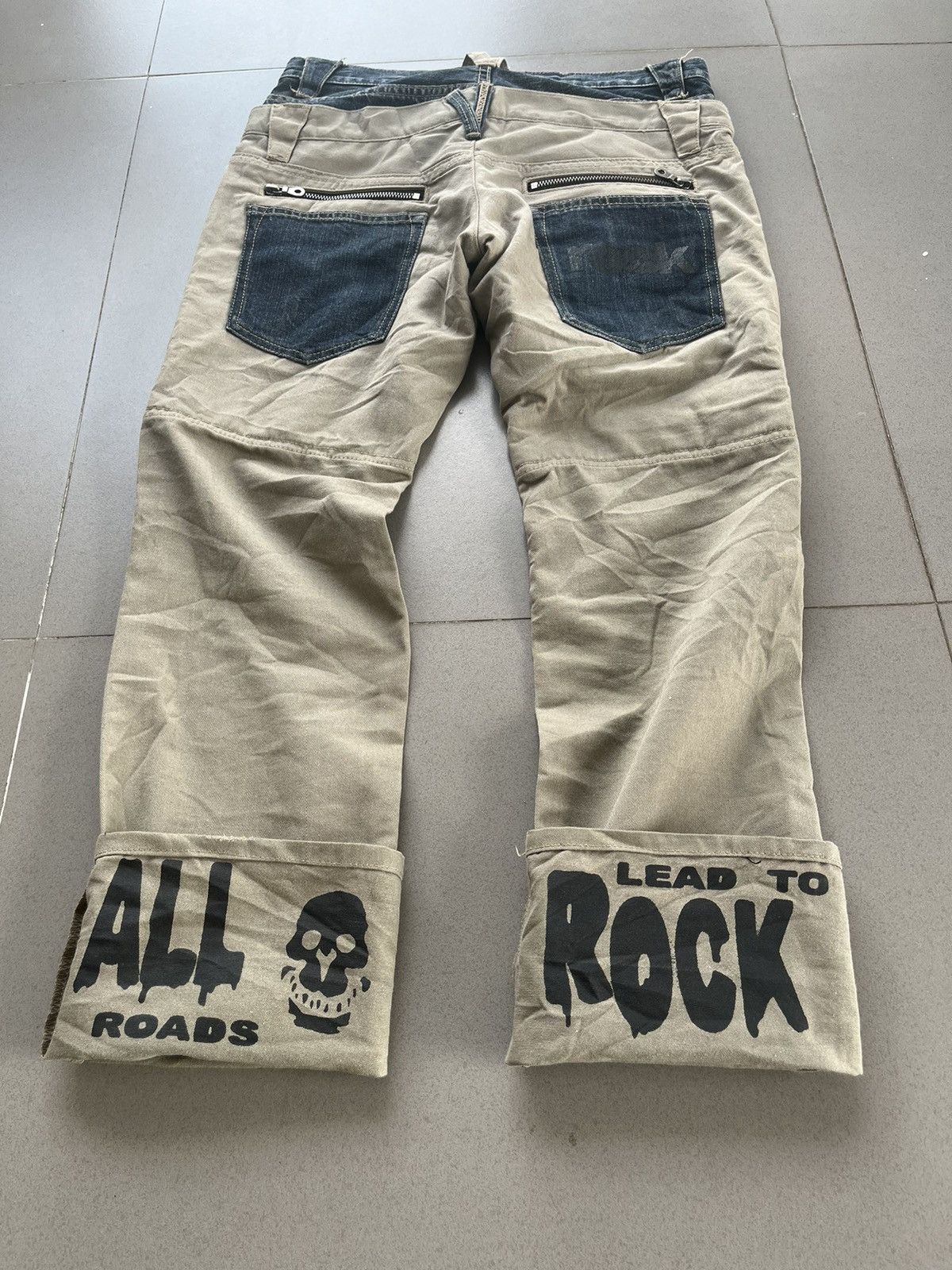 PPFM PPFM DOUBLE LAYER HYBRID DENIM SEDITIONARIES JAPANESE PUNK Size US 29 - 8 Thumbnail