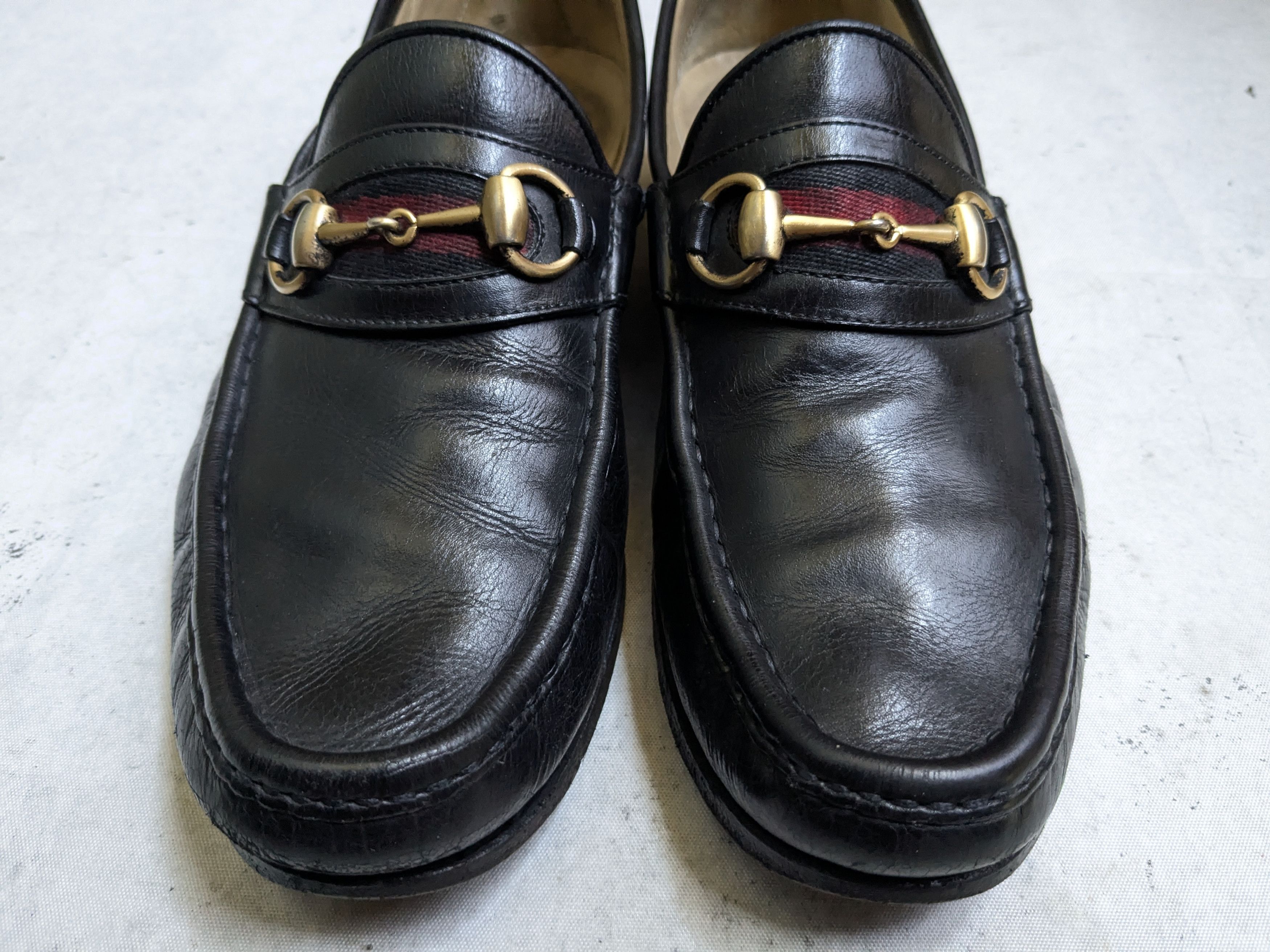 Gucci Gucci Horsebit Loafers Black 8 Leather Size US 8 / EU 41 - 4 Thumbnail