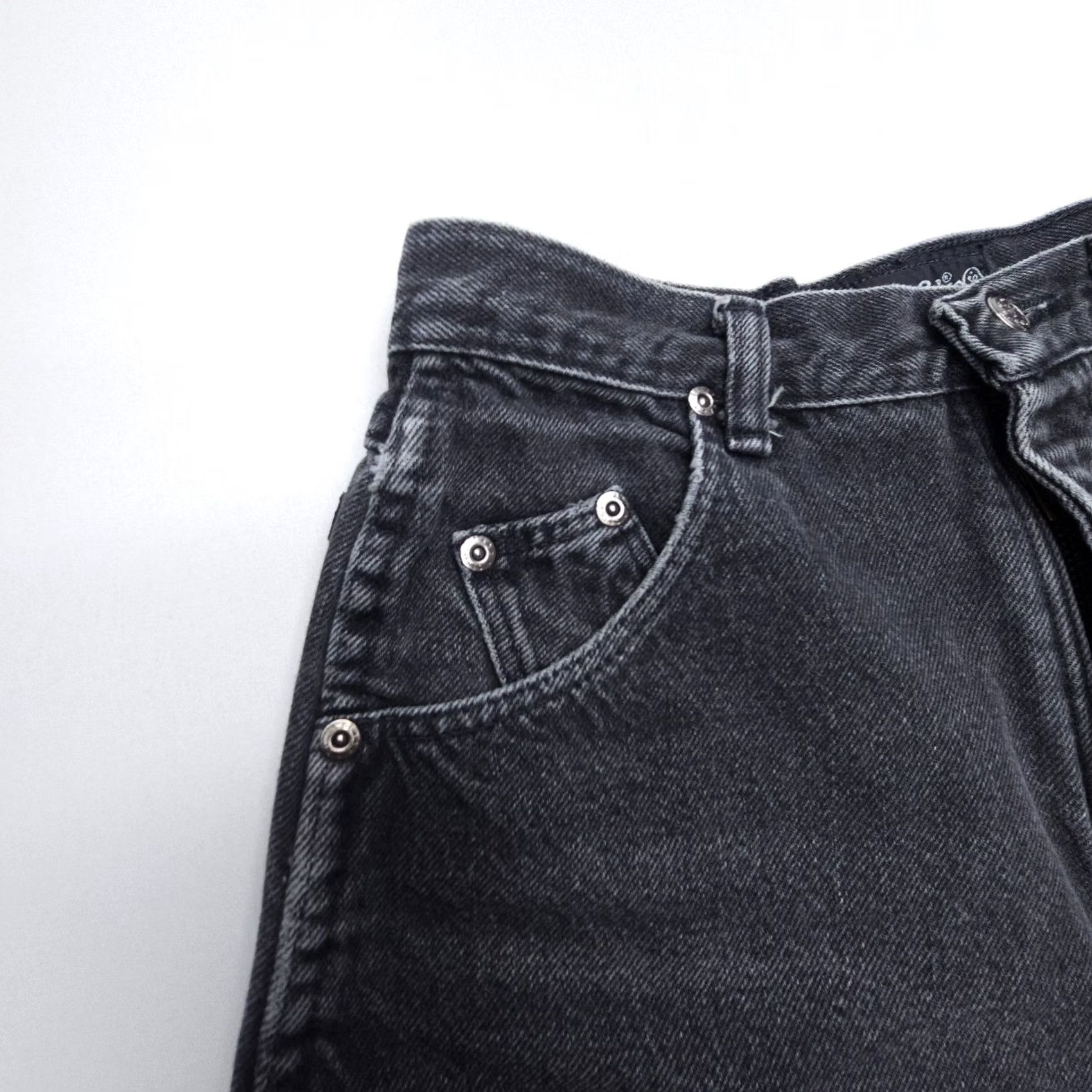 Wrangler VINTAGE Wrangler Silverlake High Rise Jeans Women Regular 26 Black 80s 90s Western Denim 32in Inseam Jeans Size 32" / US 10 / IT 46 - 7 Thumbnail