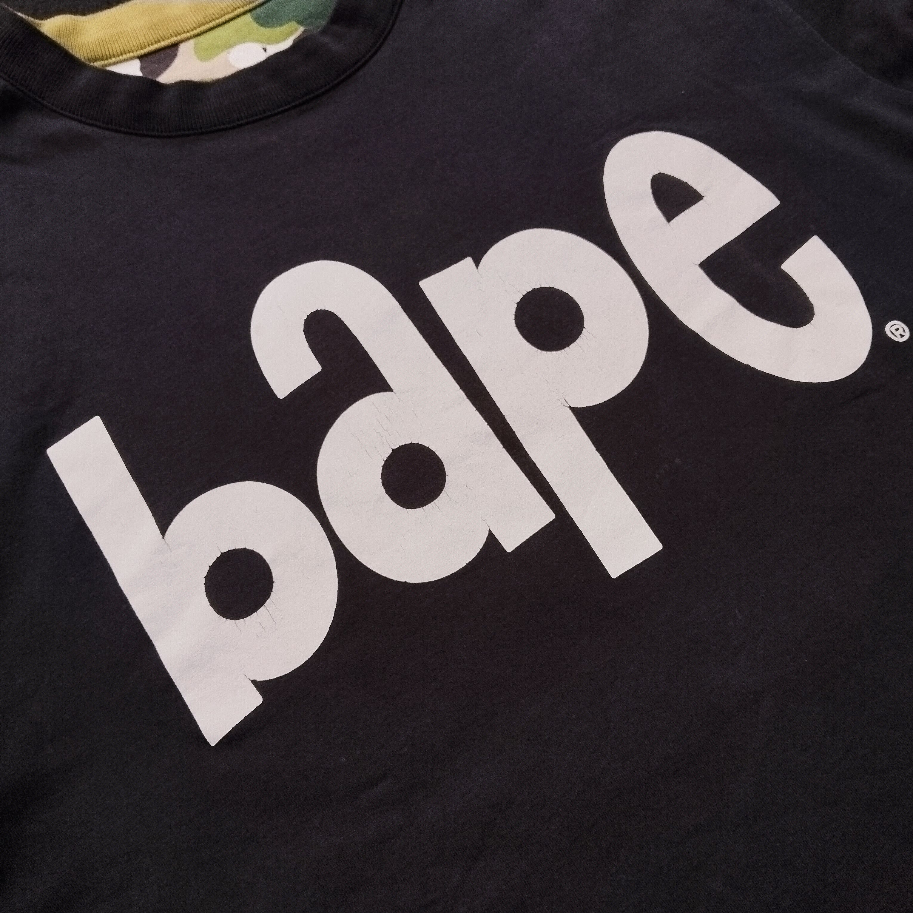 Bape Aloha Camo Reversible L/S Tee (2008) Size US M / EU 48-50 / 2 - 4 Thumbnail