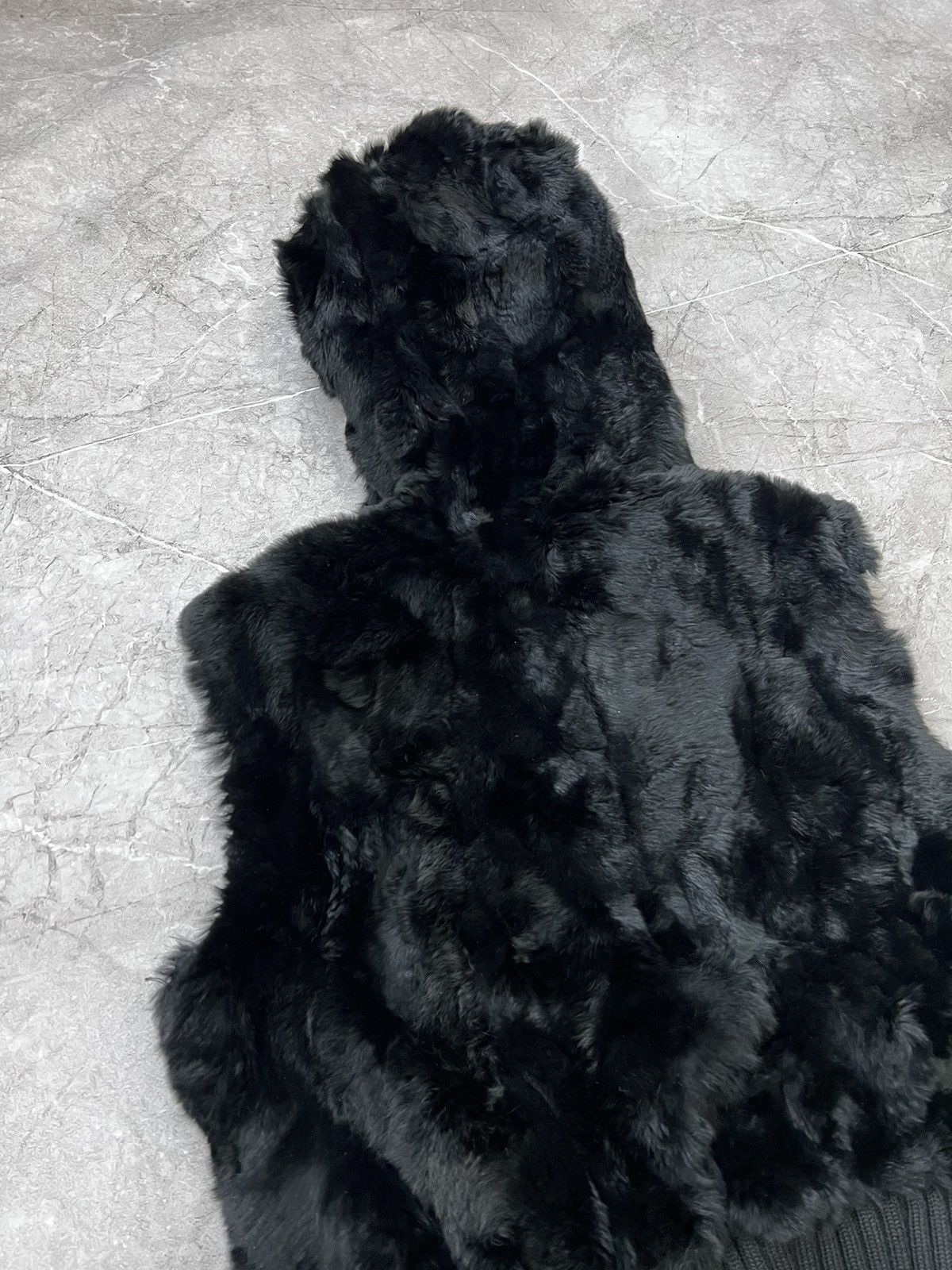 If Six Was Nine × Japanese Brand × Le Grande Bleu (L.G.B.) Japanese Fur rabbit vest Ifsixwasnine Lgb Styled Hoodie Size M / US 6-8 / IT 42-44 - 10 Thumbnail