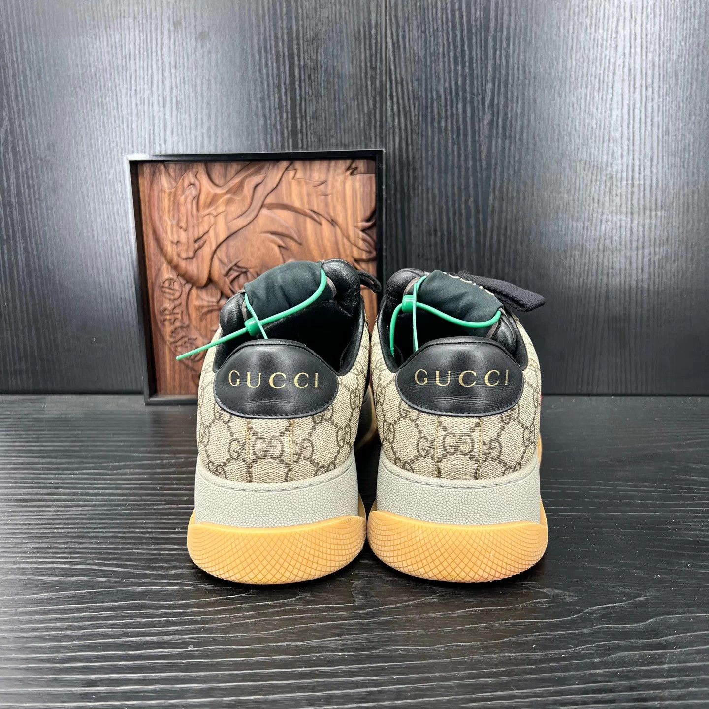 Gucci Gucci brown all over Clefairy shoes US6 EU40 mint box Size US 6 / IT 36 - 6 Thumbnail