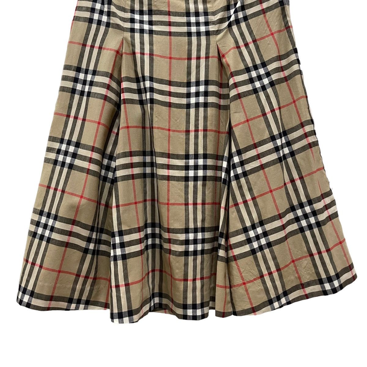 Burberry 🔥Vintage 90s🔥Burberrys Nova Check Midi Skirt Size 27" / US 4 / IT 40 - 7 Thumbnail