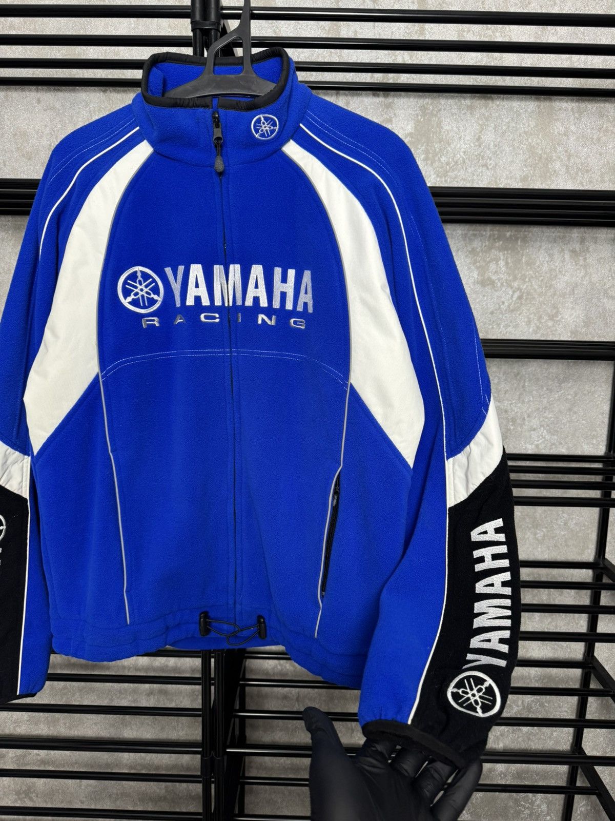 Yamaha Vintage Full zip Yamaha Racing Fleece Full zip Jacket Size US L / EU 52-54 / 3 - 4 Thumbnail