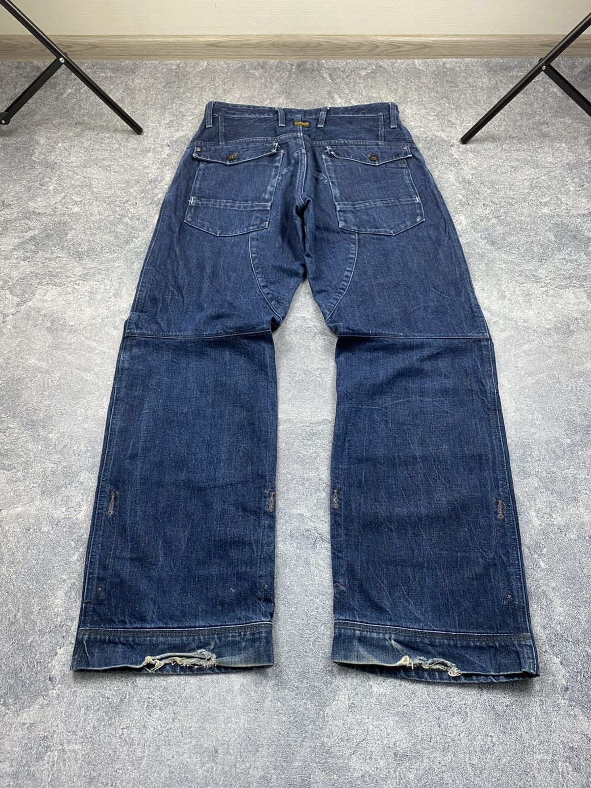 G-Star × Japanese Brand × Vintage Vintage G-Star Raw 96 Elwood Japanese Pants Size US 32 / EU 48 - 3 Thumbnail