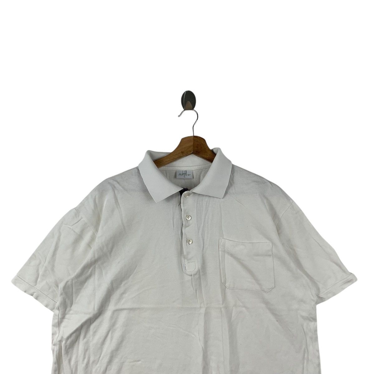 Vintage Vintage DUNHILL SPORTS COLLECTION Golf Polo Tee Shirt Top Size L / US 10 / IT 46 - 2 Thumbnail