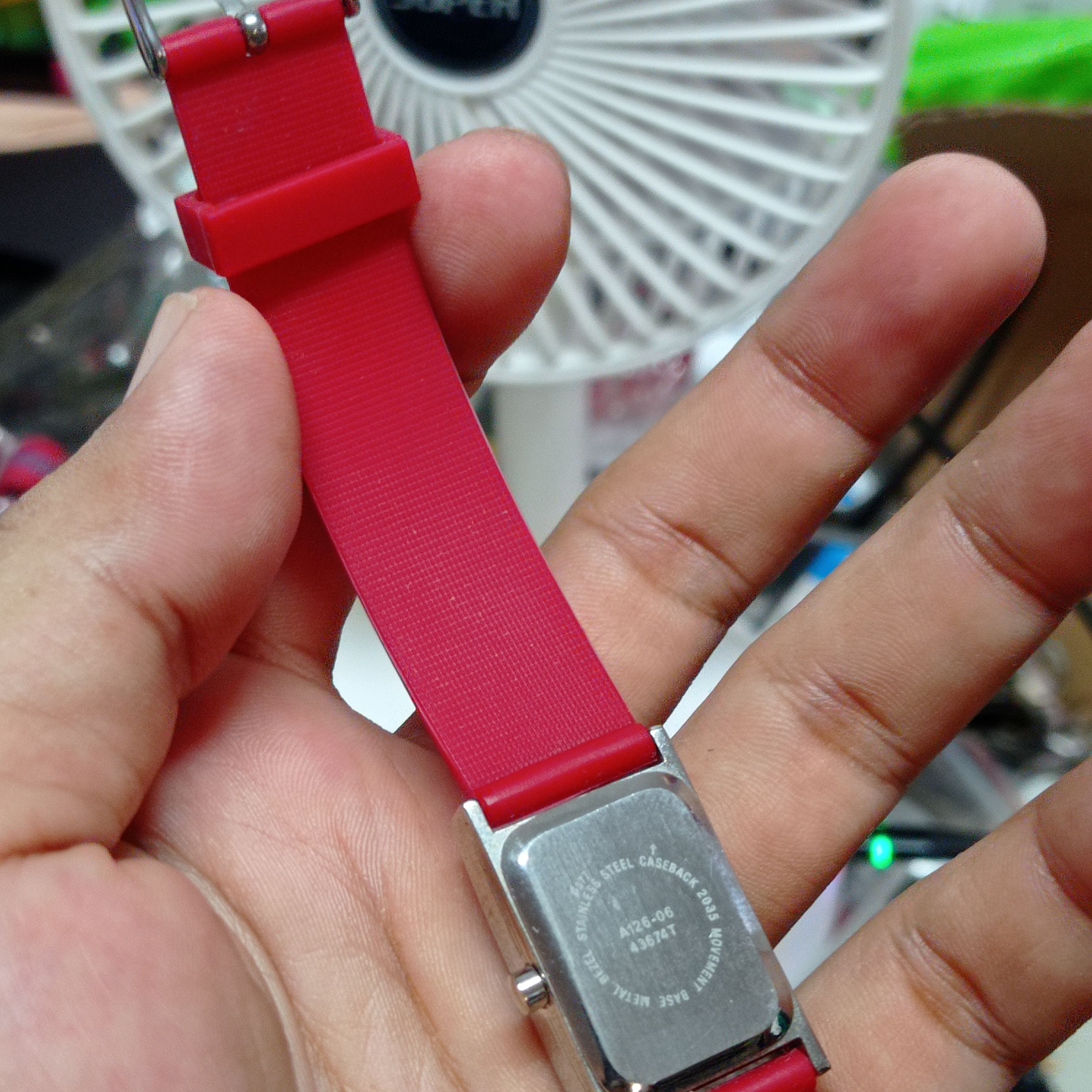 Japanese Brand × Vintage Vintage Luxury Watch ALL REDS Japan Engine Size ONE SIZE - 9 Thumbnail