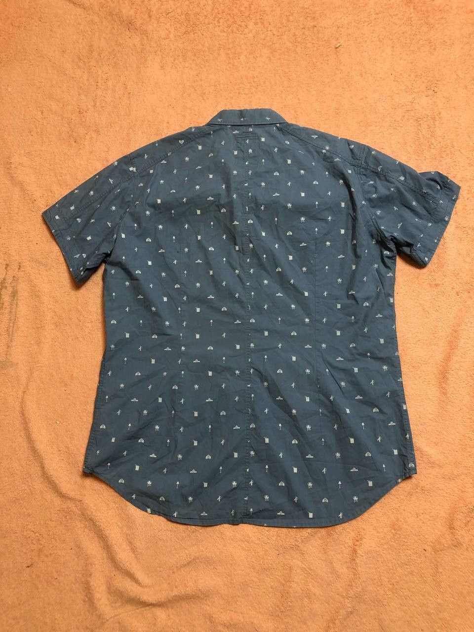 G-Star G-STAR RAW Short Sleeve Button up Shirt Size US XXL / EU 58 / 5 - 13 Thumbnail