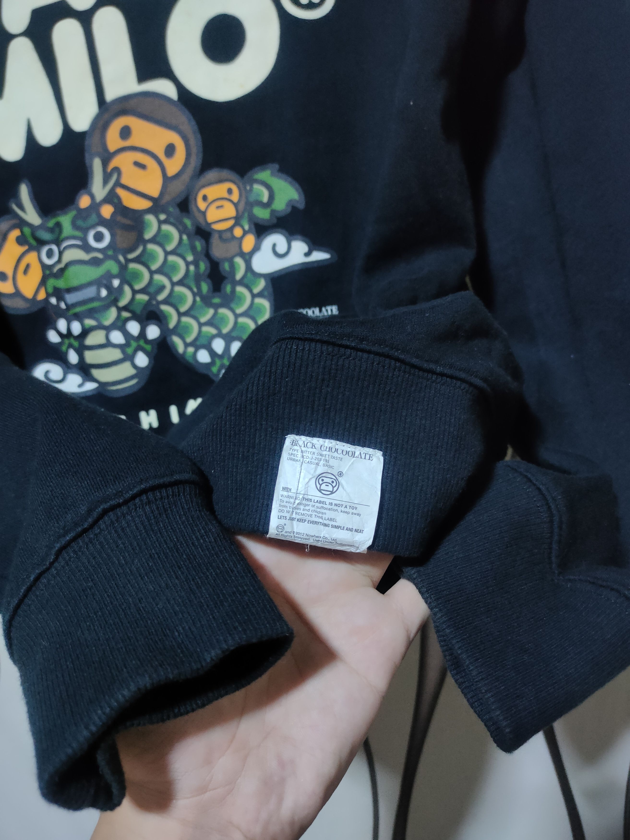 Bape × CHOCOOLATE Bape x Chocoolate Baby Milo Hoodie Size US M / EU 48-50 / 2 - 4 Thumbnail