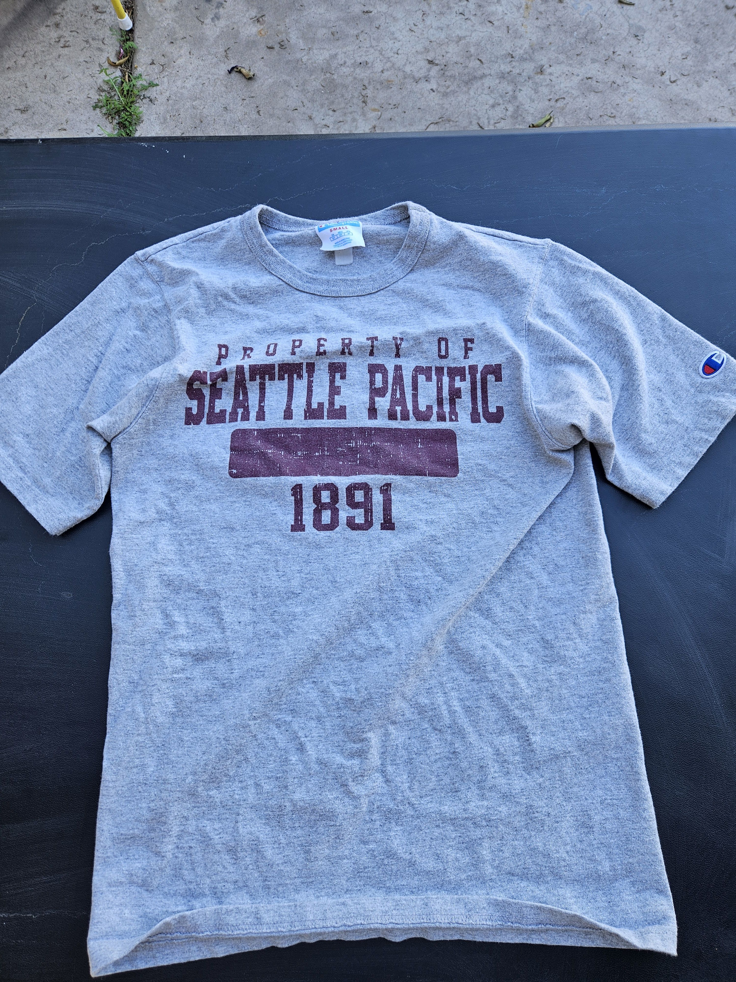 Champion Property Of Seattle Pacific Vintage Champion Tee Size S / US 4 / IT 40 - 1 Thumbnail