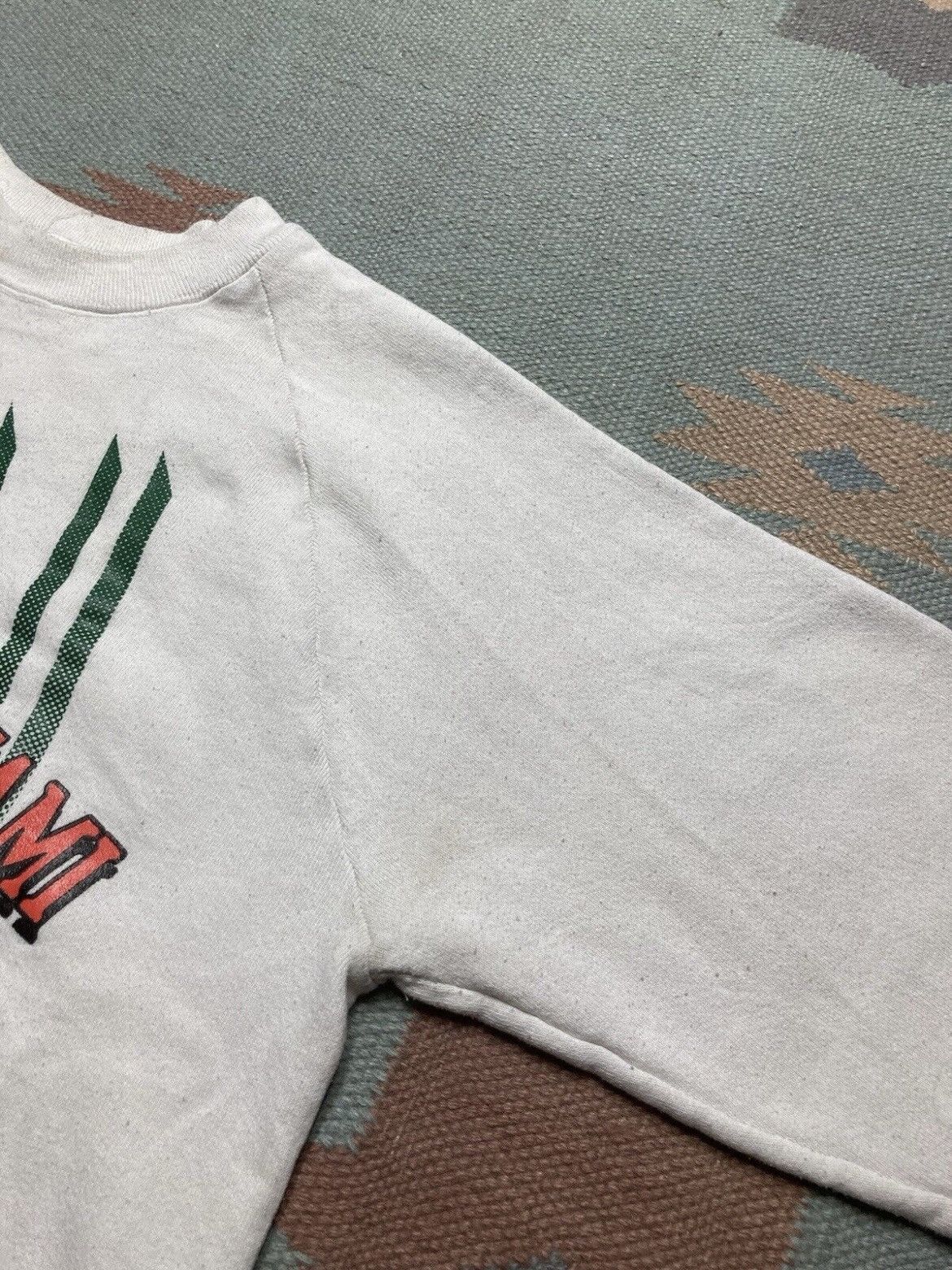 Fruit Of The Loom Vintage 80s University of Miami Hurricanes Sweatshirt Size US M / EU 48-50 / 2 - 5 Thumbnail