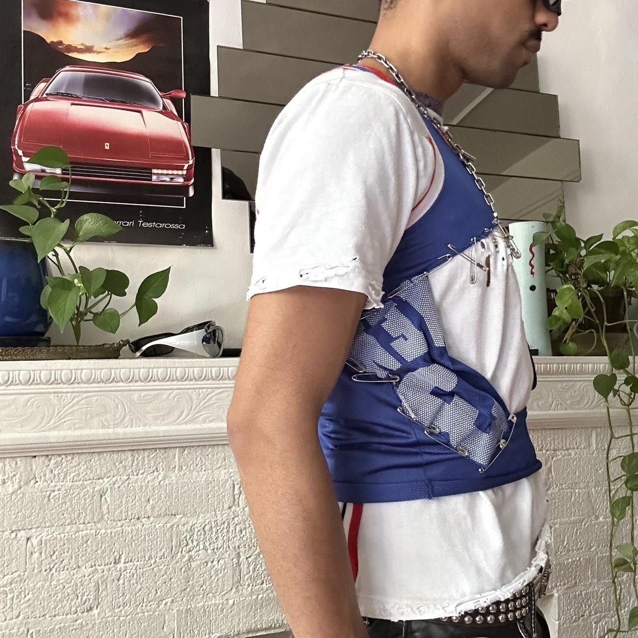 Other ASTROBOI* Deconstruct NYC Punk Blue Sleeveless Tank - Small Size US S / EU 44-46 / 1 - 6 Thumbnail