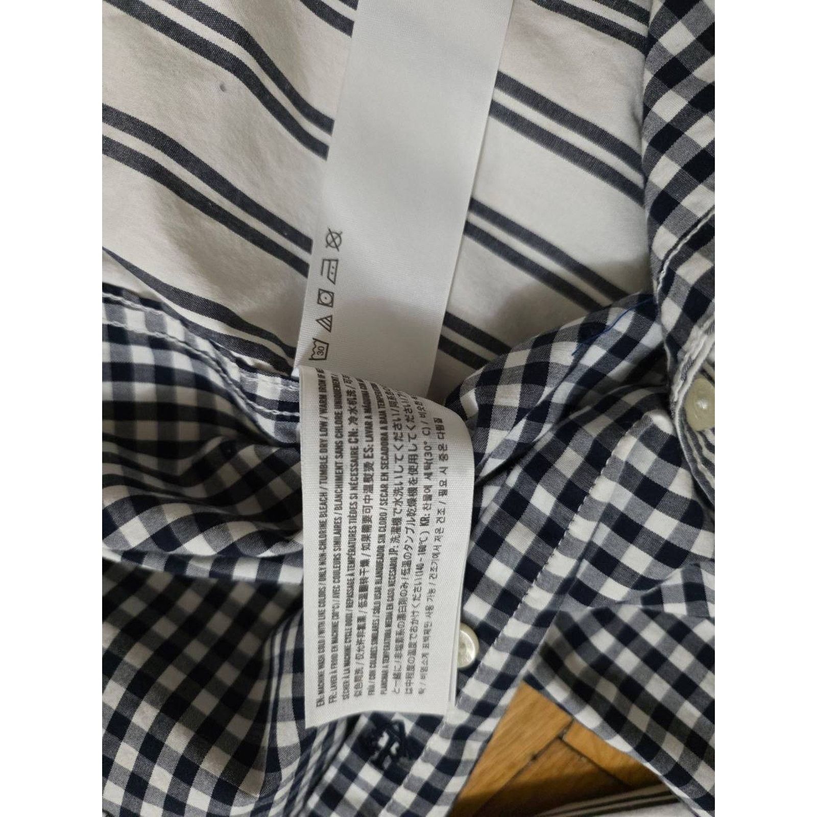 Abercrombie & Fitch Abercrombie Gingham Striped Long sleeve S A001122 Size S / US 4 / IT 40 - 6 Thumbnail