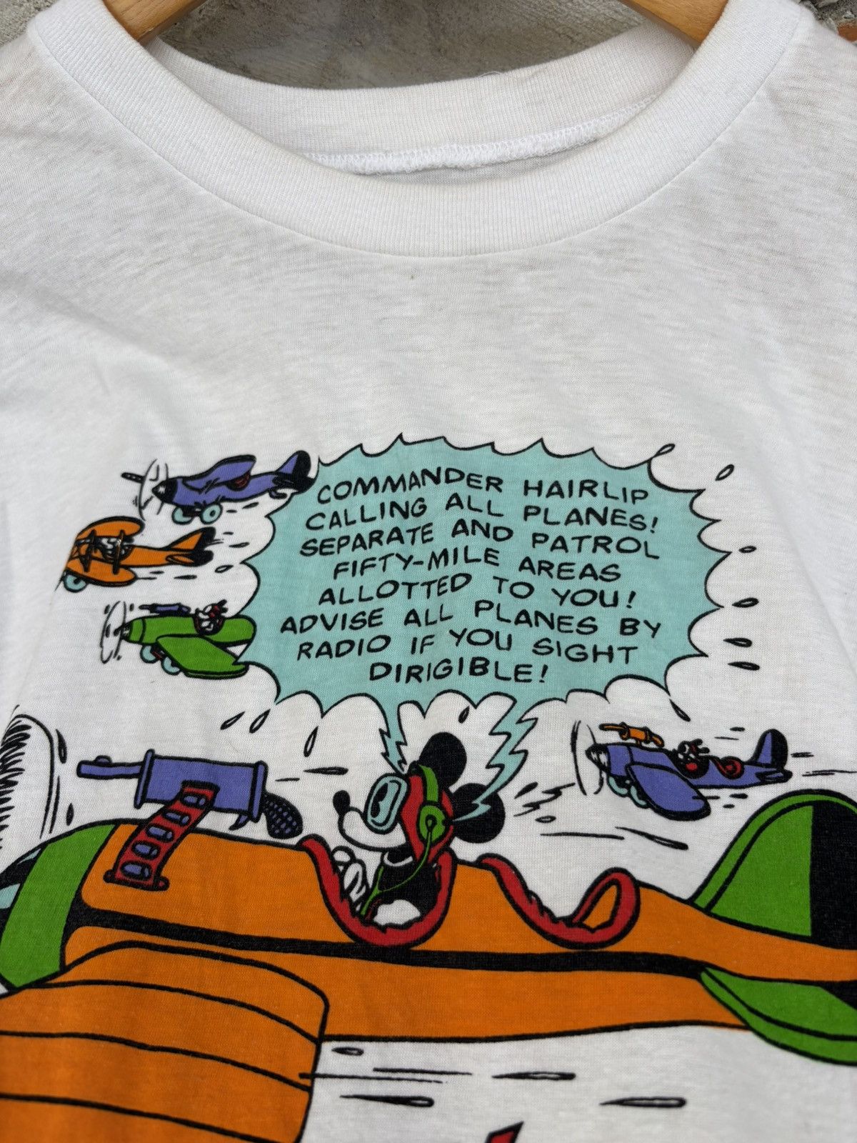 Vintage Vintage 90s Mickey Mouse Commander Hairlip Size US M / EU 48-50 / 2 - 5 Thumbnail