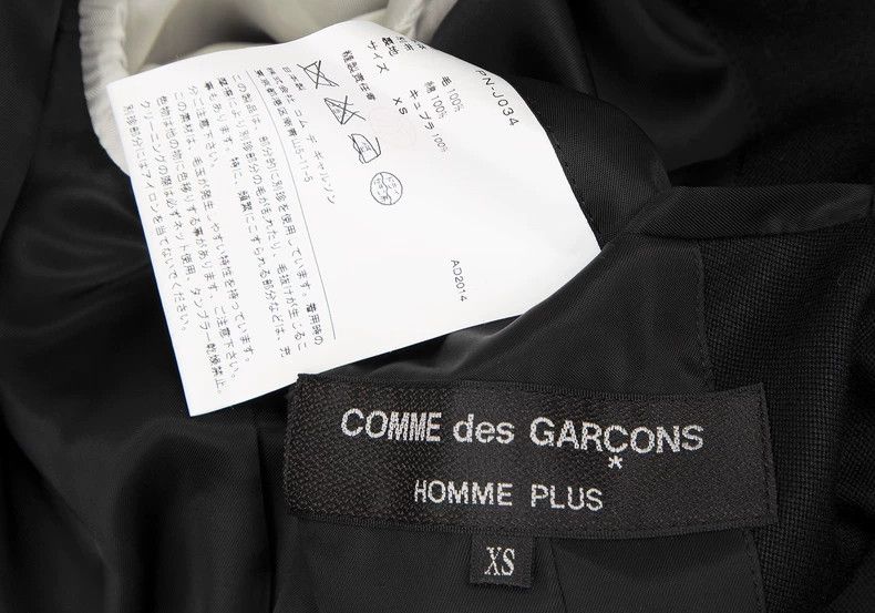Comme des Garcons Comme des Garcons Black retro big collar design sense suit Size US XS / EU 42 / 0 - 9 Thumbnail