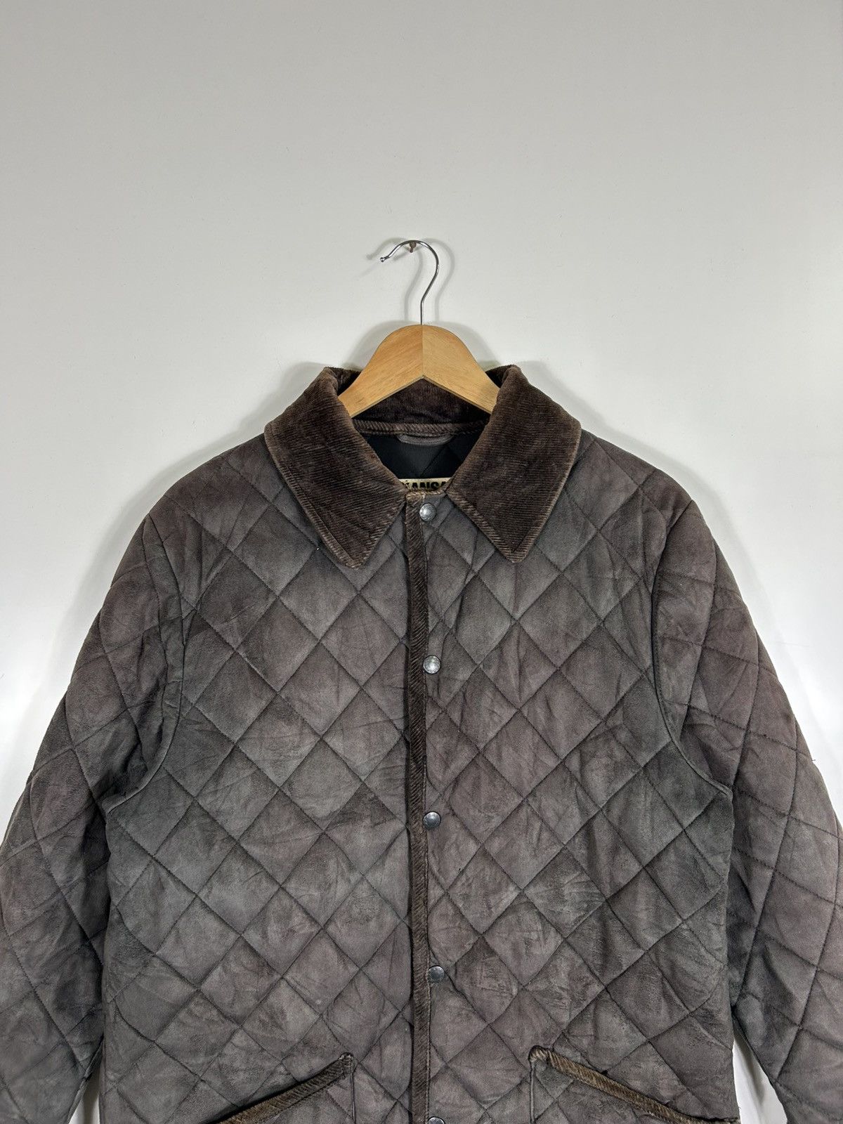 Kansai Yamamoto 🔥Kansai Jeans Quilted Snap Button Jacket Size US M / EU 48-50 / 2 - 4 Thumbnail