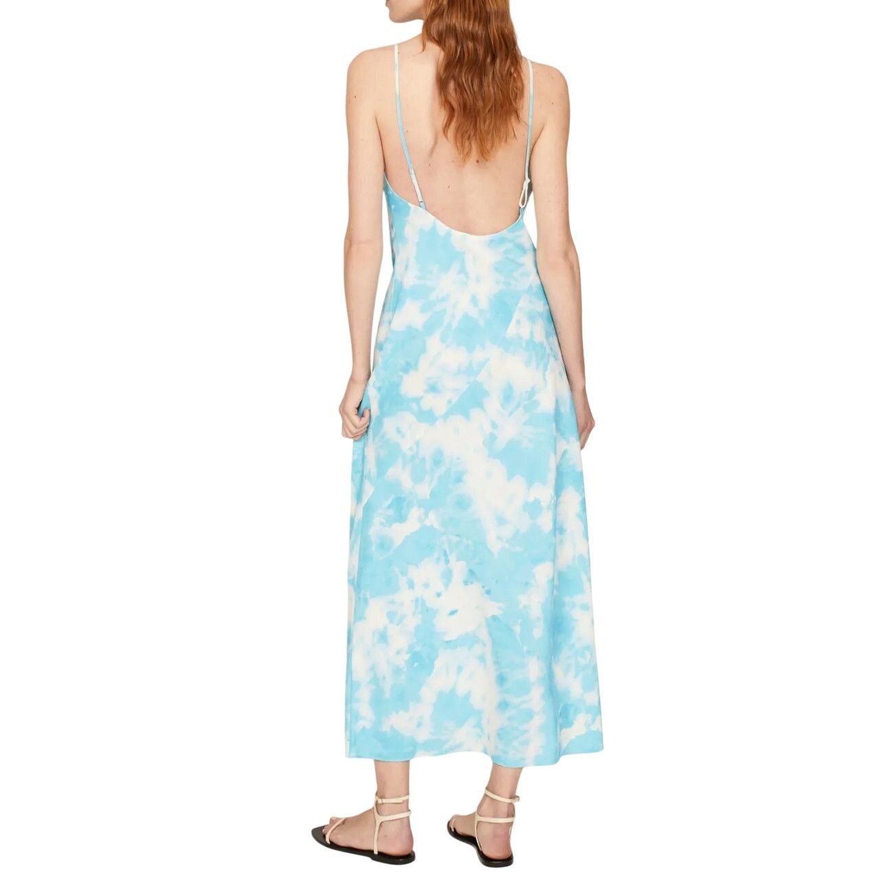THAKOON Thakoon x RTR Tie Dye Slip Dress in Blue, Size US 8 Size M / US 6-8 / IT 42-44 - 3 Thumbnail