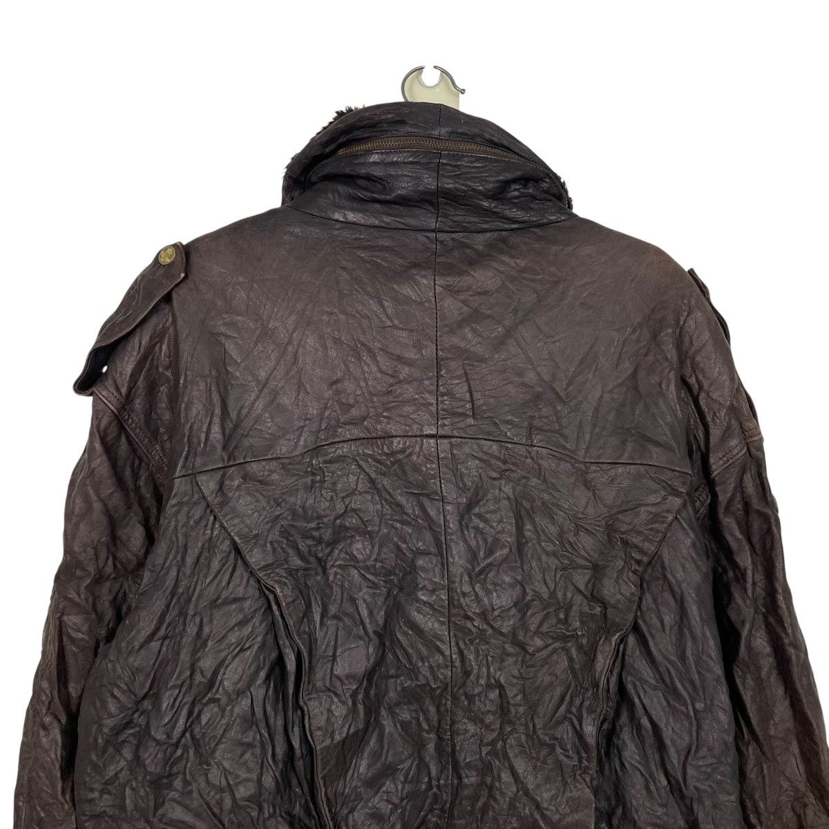 Other Vtg Marie-France Kremer Leather Jacket Size US S / EU 44-46 / 1 - 8 Thumbnail